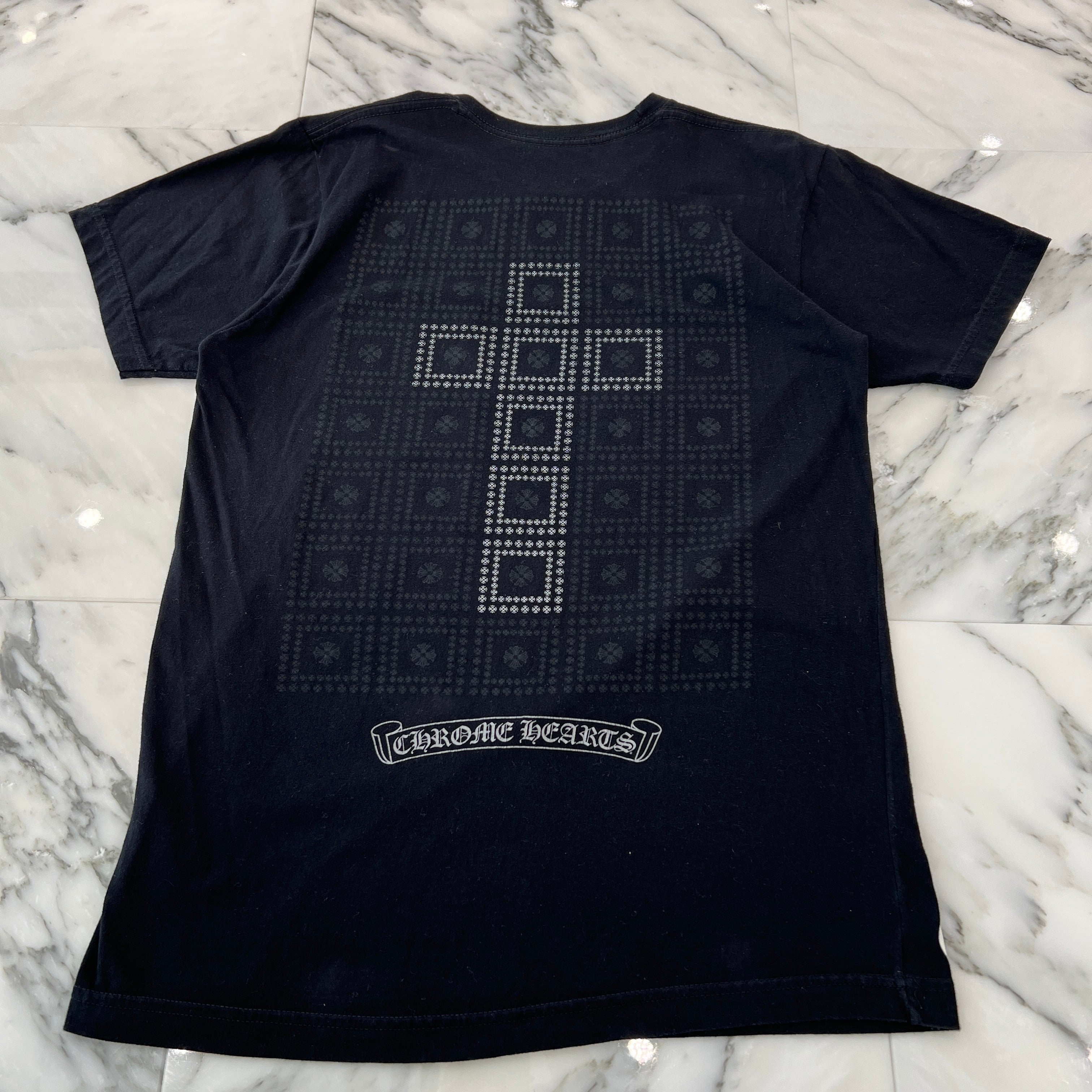 CHROME HEARTS CH Plus Block Cross Tee Size M クロムハーツ CHプラス ブロッククロスTシャツ サイズM