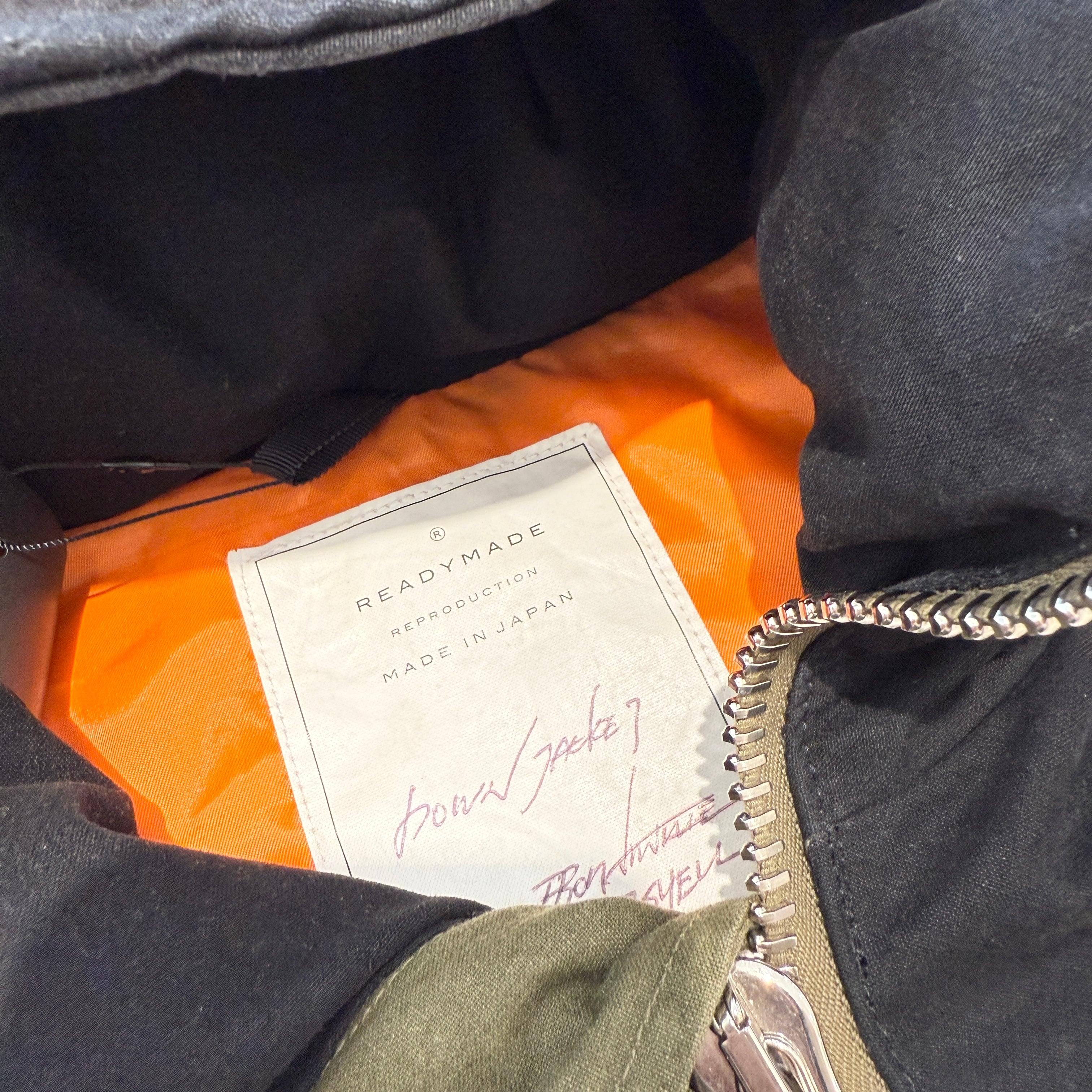 READYMADE 2TONE Down Jacket RE-CO-KH-00-00-39 Size 2 レディメイド 2トーン ダウンジャケット サイズ2