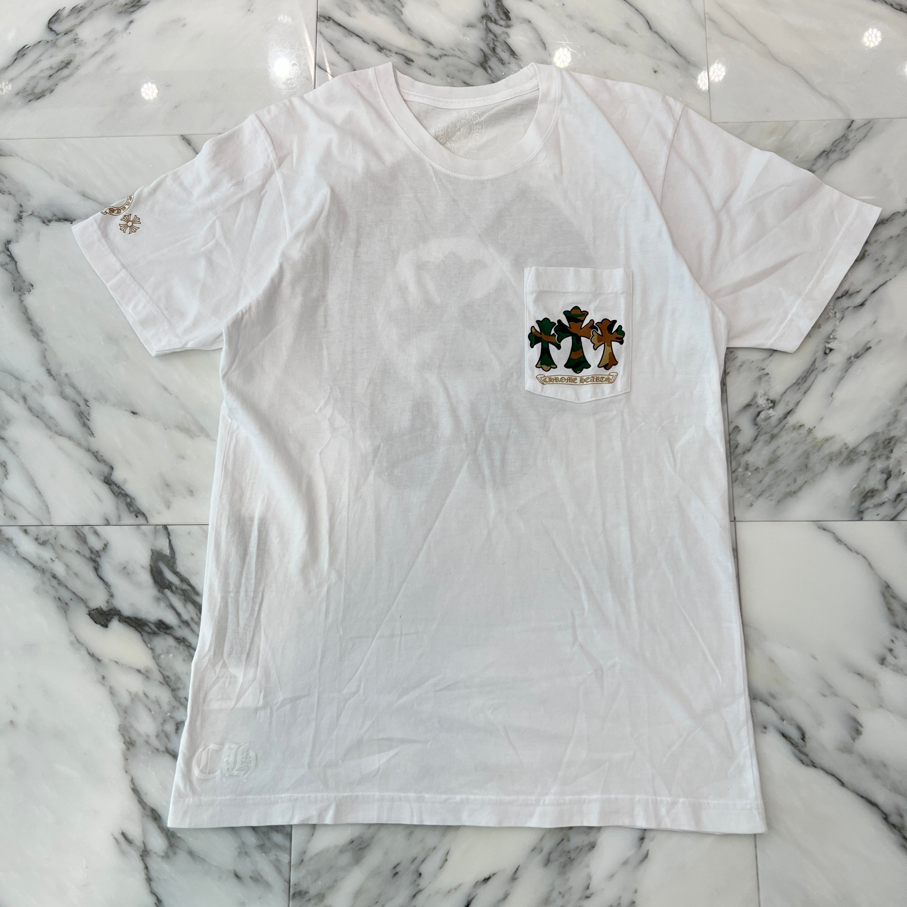 CHROME HEARTS Camo Horseshoe Print Tee Size L クロムハーツ カモ ホースシュープリント Tシャツ サイズL