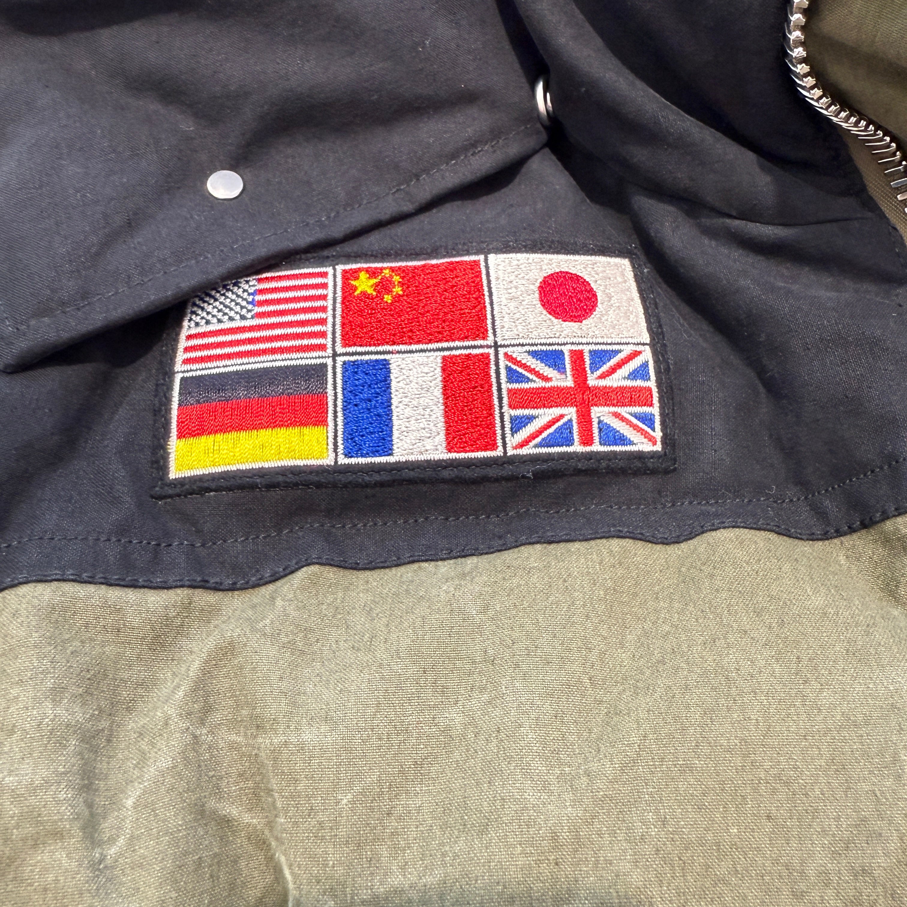 READYMADE 2TONE Down Jacket RE-CO-KH-00-00-39 Size 2 レディメイド 2トーン ダウンジャケット サイズ2