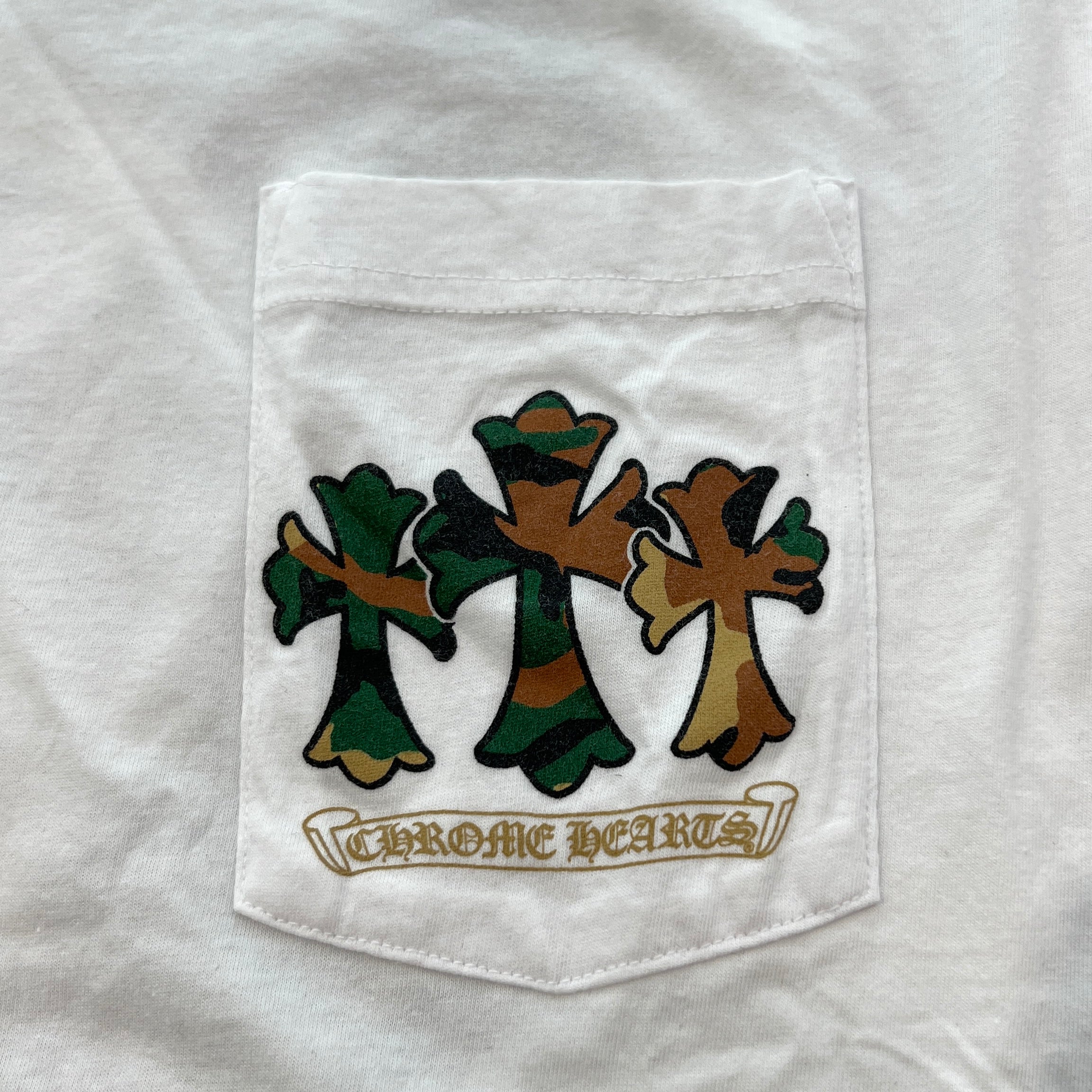CHROME HEARTS Camo Horseshoe Print Tee Size L クロムハーツ カモ ホースシュープリント Tシャツ サイズL