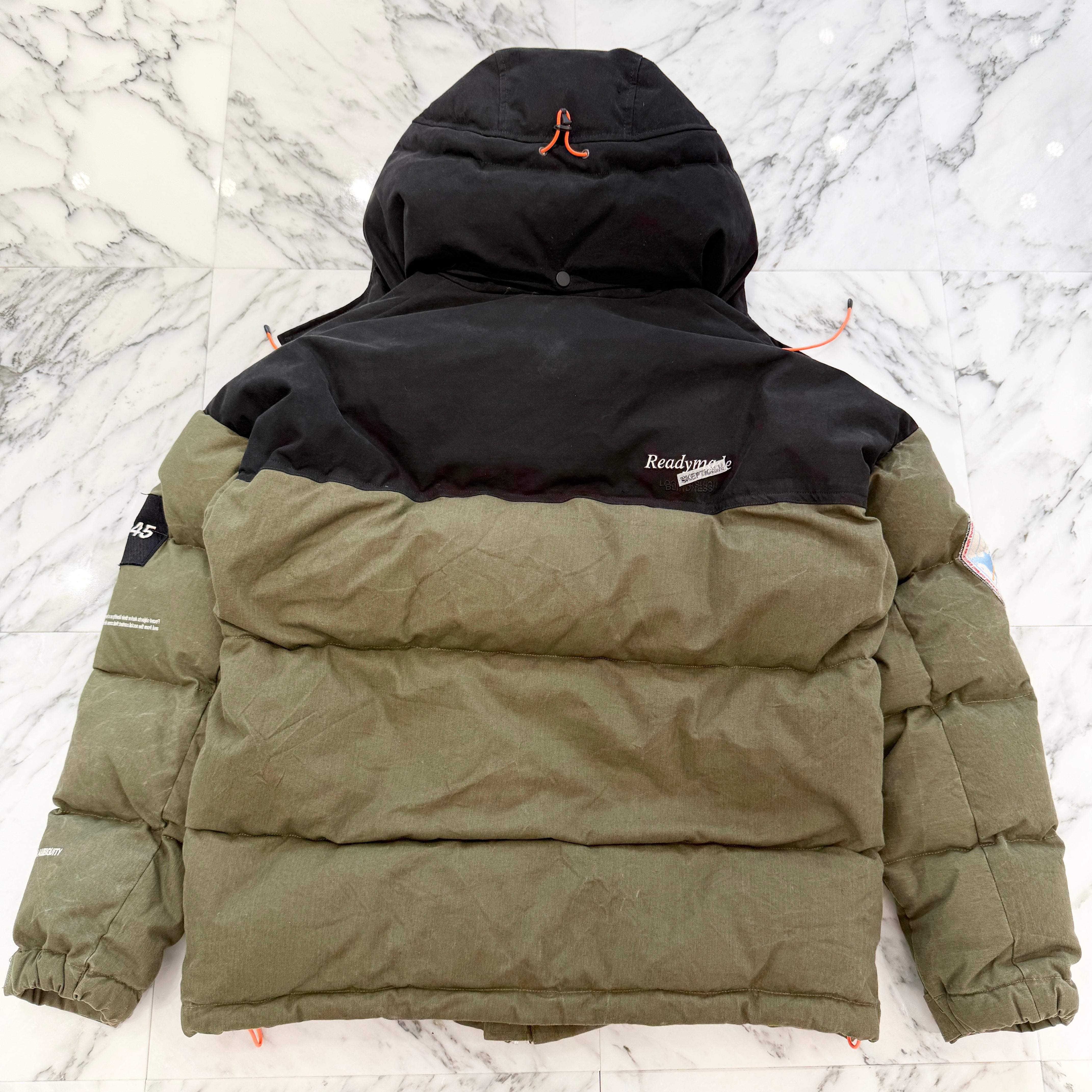 READYMADE 2TONE Down Jacket RE-CO-KH-00-00-39 Size 2 レディメイド 2トーン ダウンジャケット サイズ2