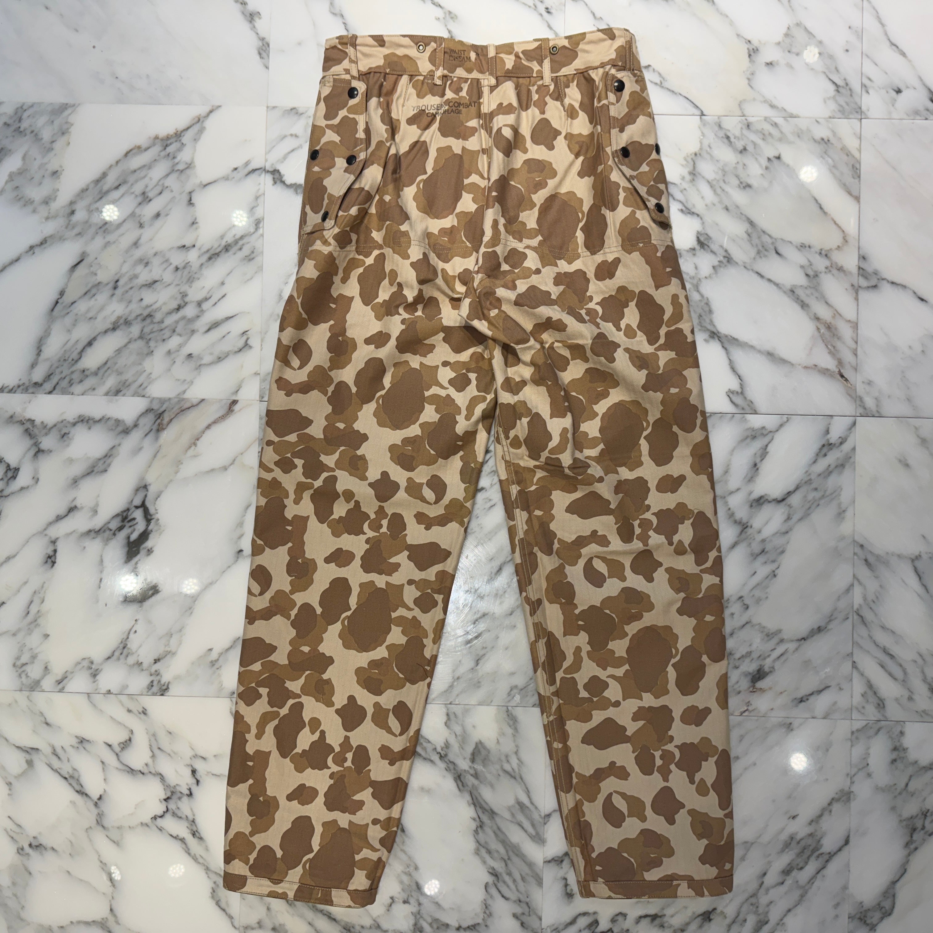 THE REAL MCCOY'S 2019SS P1944 CAMOUFLAGE TROUSERS Size 32 MP19002 ザリアルマッコイズ カモフラージュトラウザー パンツ サイズ32