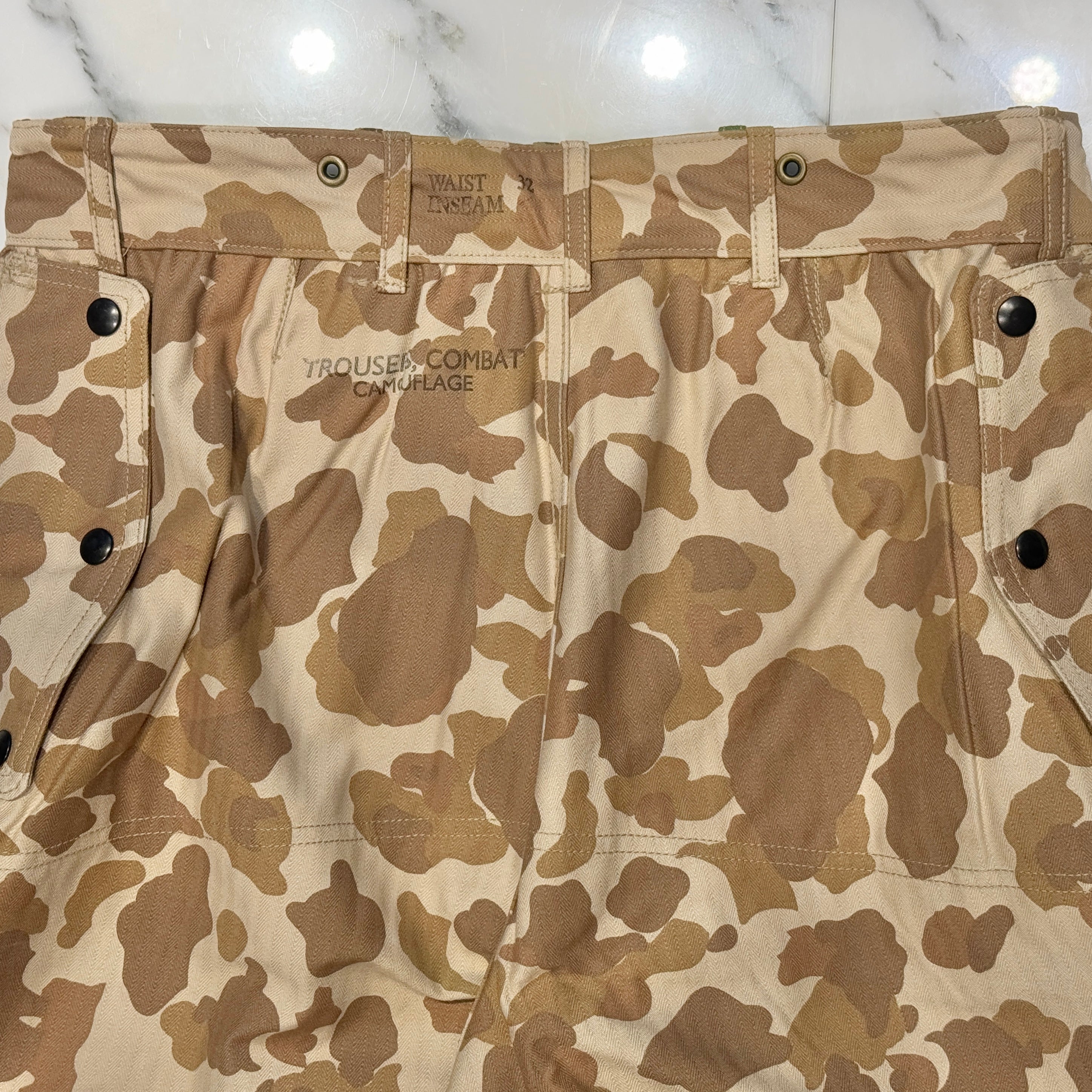 THE REAL MCCOY'S 2019SS P1944 CAMOUFLAGE TROUSERS Size 32 MP19002 ザリアルマッコイズ カモフラージュトラウザー パンツ サイズ32