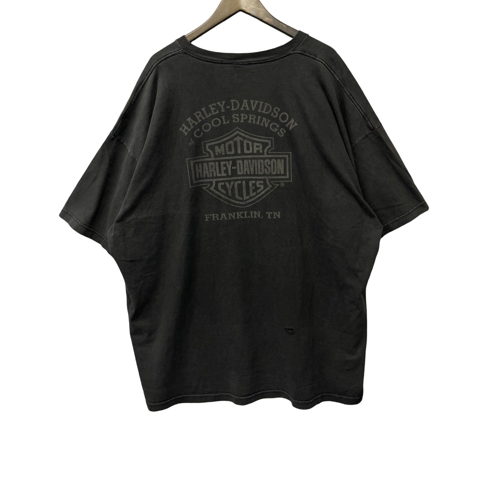 Vintage 00's Harley-Davidson "Iron Hawk And Globe" S/S Tee Size 4XL