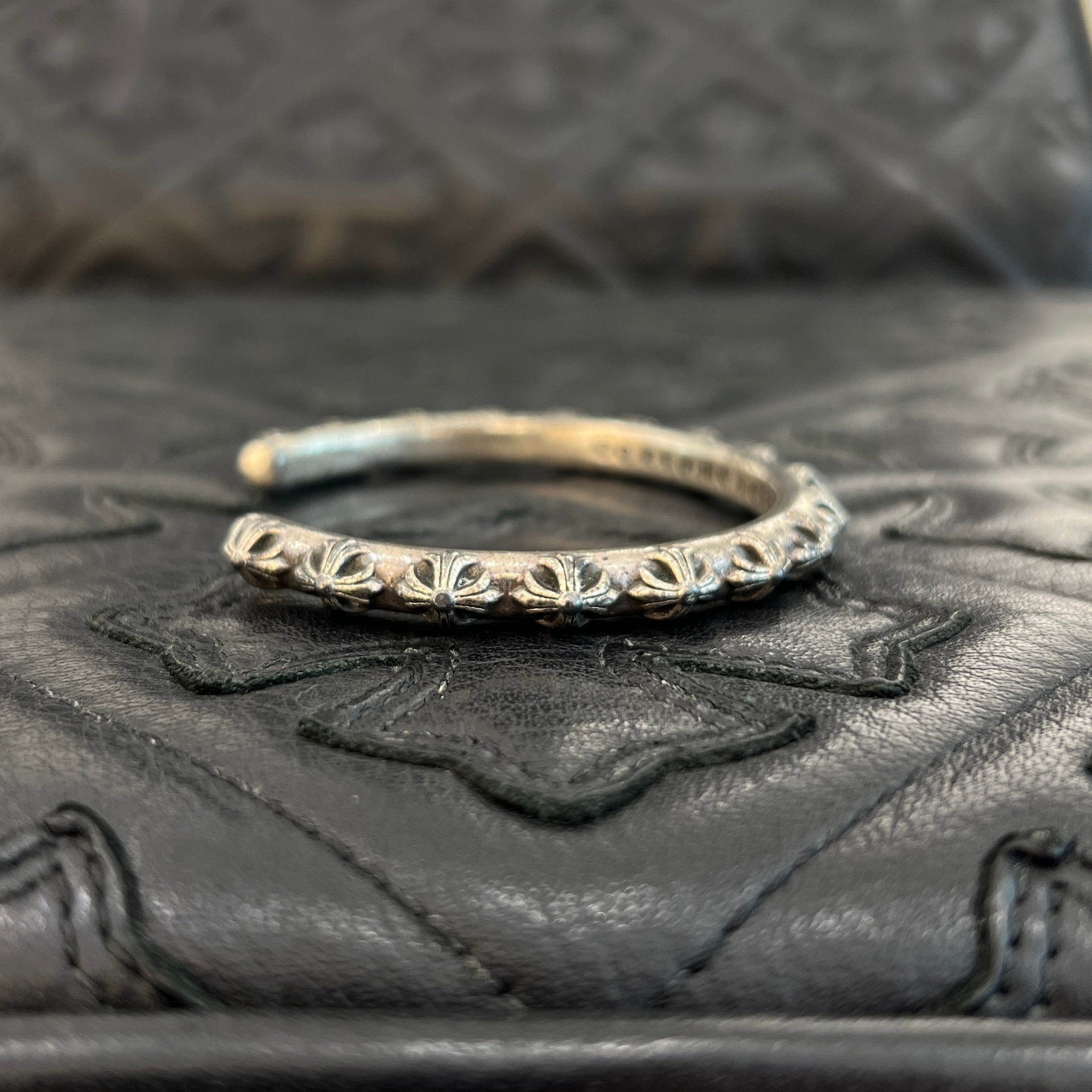 CHROME HEARTS CH Plus Cross Bangle クロムハーツ CHプラスクロス バングル シルバー925