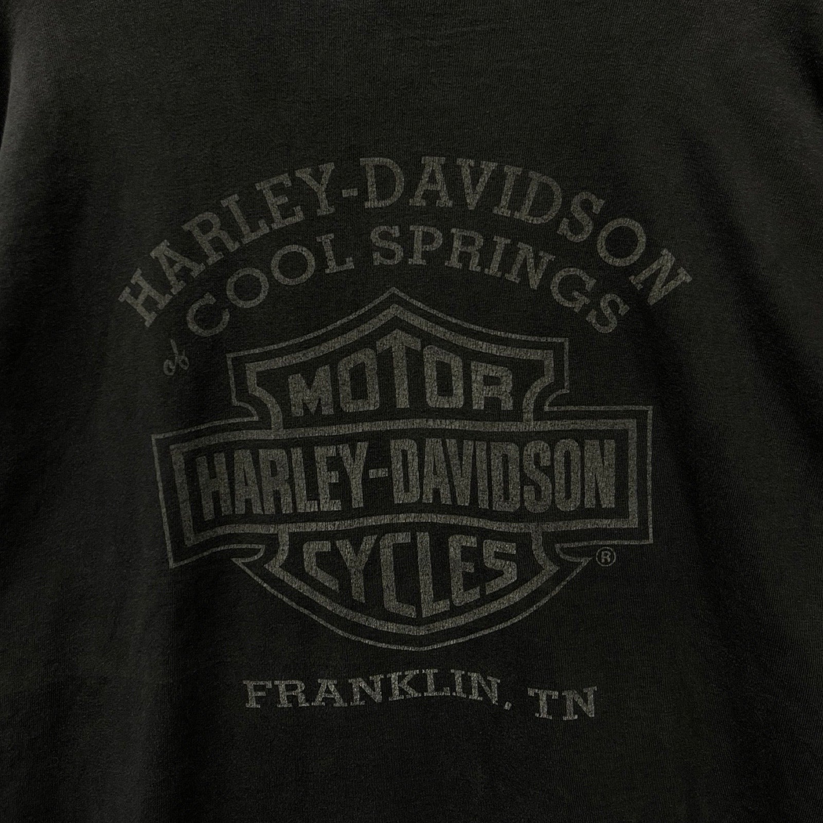 Vintage 00's Harley-Davidson "Iron Hawk And Globe" S/S Tee Size 4XL
