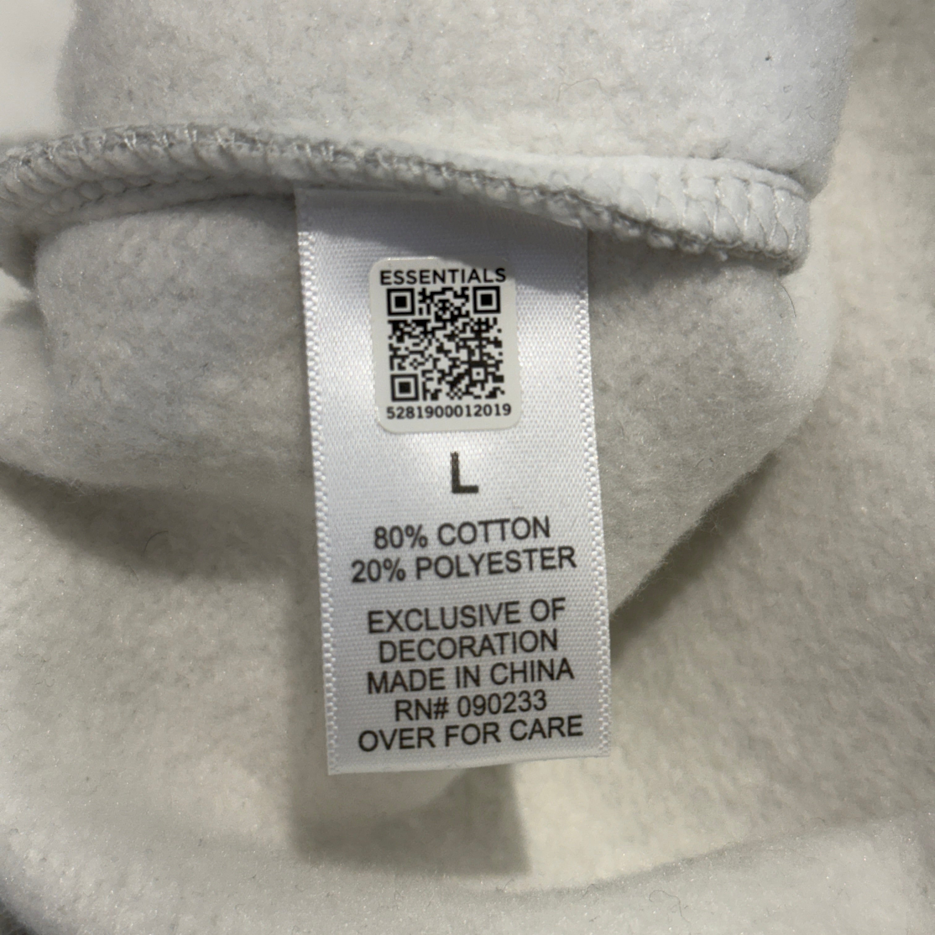 FEAR OF GOD ESSENTIALS Relaxed Sweat Pants Size L フィアオブゴッド エッセンシャルズ リラックス スウェットパンツ サイズL