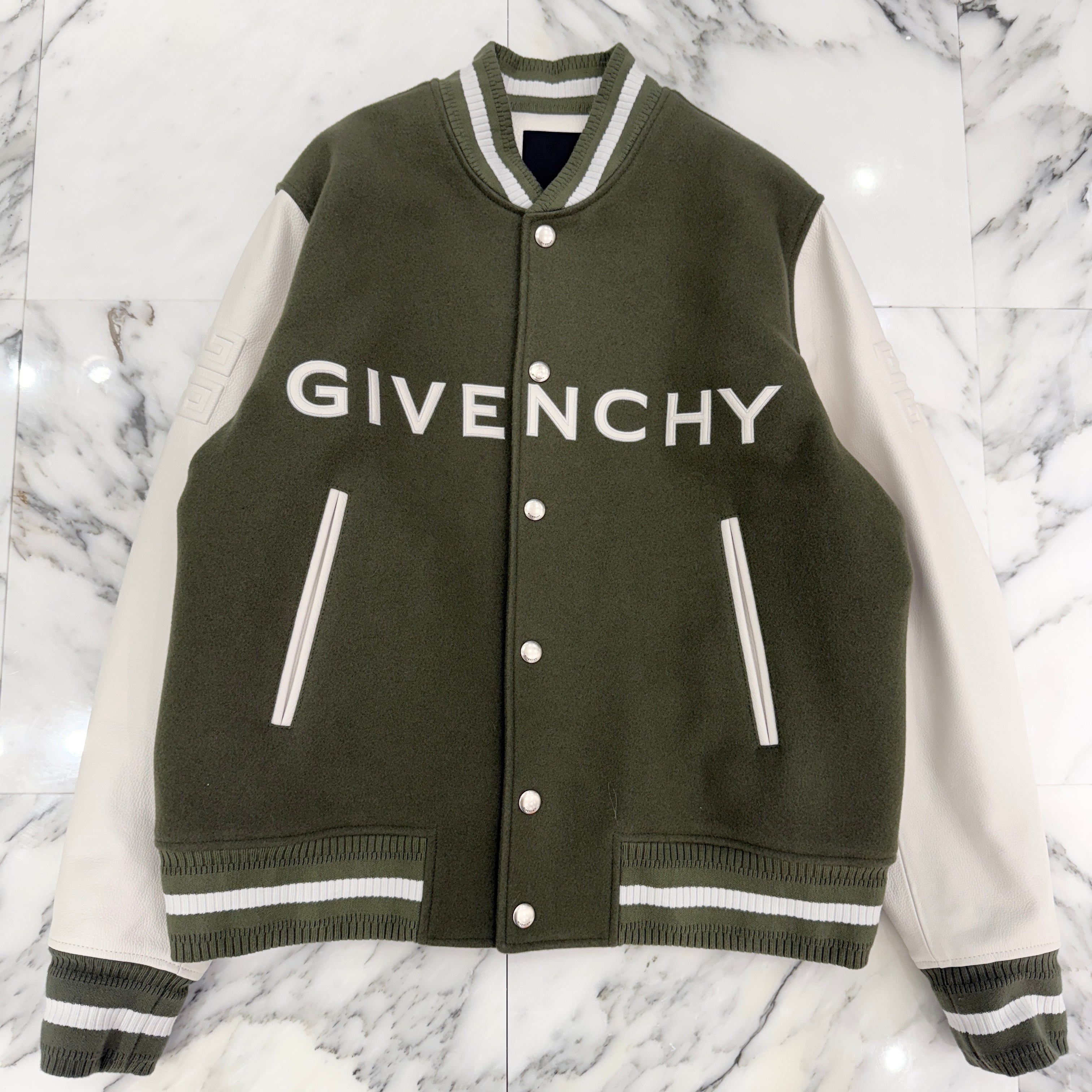 GIVENCHY 2023AW WOOL BOMBER JACKET BM011S6Y16 Size 52 ジバンシィ