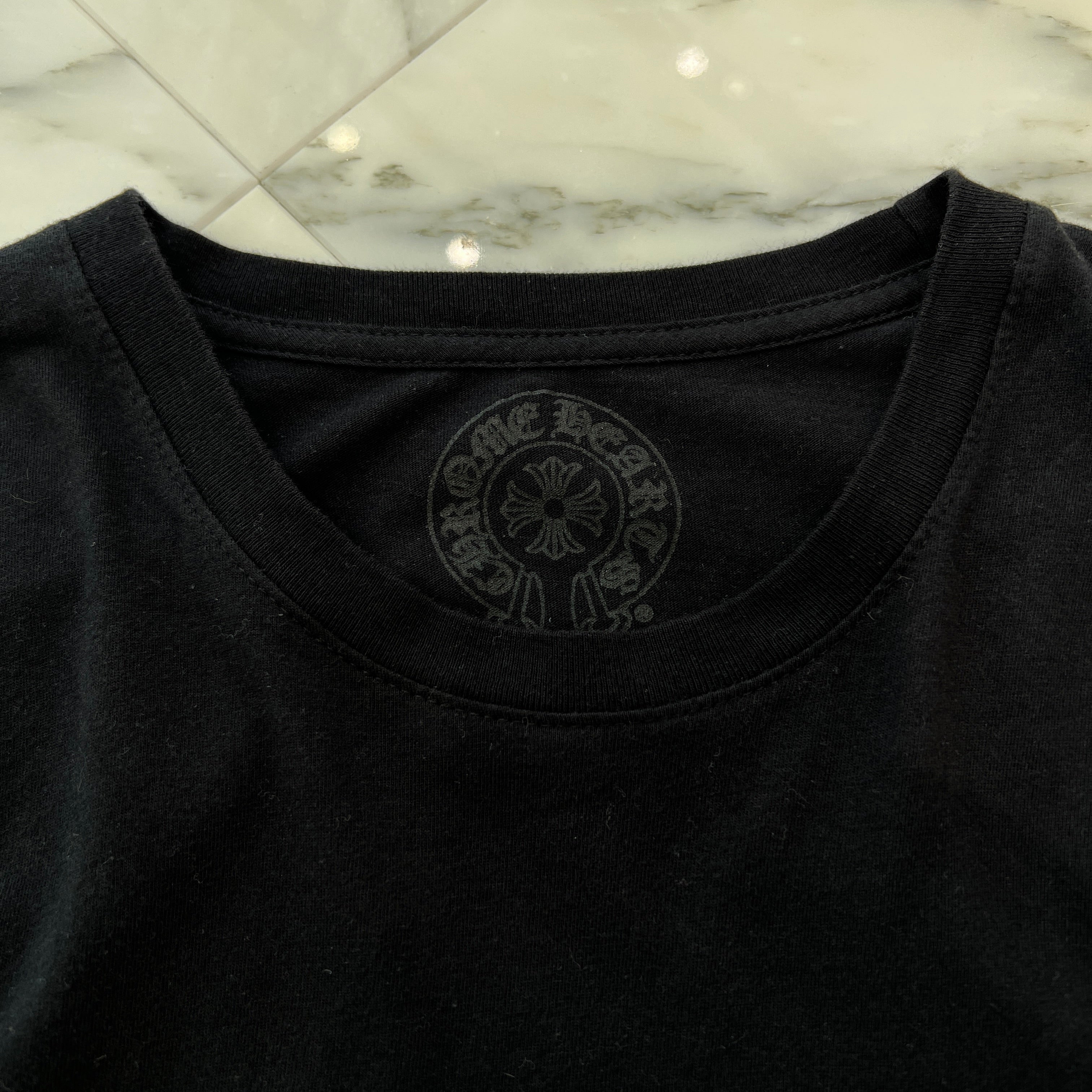CHROME HEARTS 2021SS MLTCOL CEM CRS Long Sleeve Tee Size L クロムハーツ マルチカラー セメタリークロス ロングスリーブTシャツ サイズL