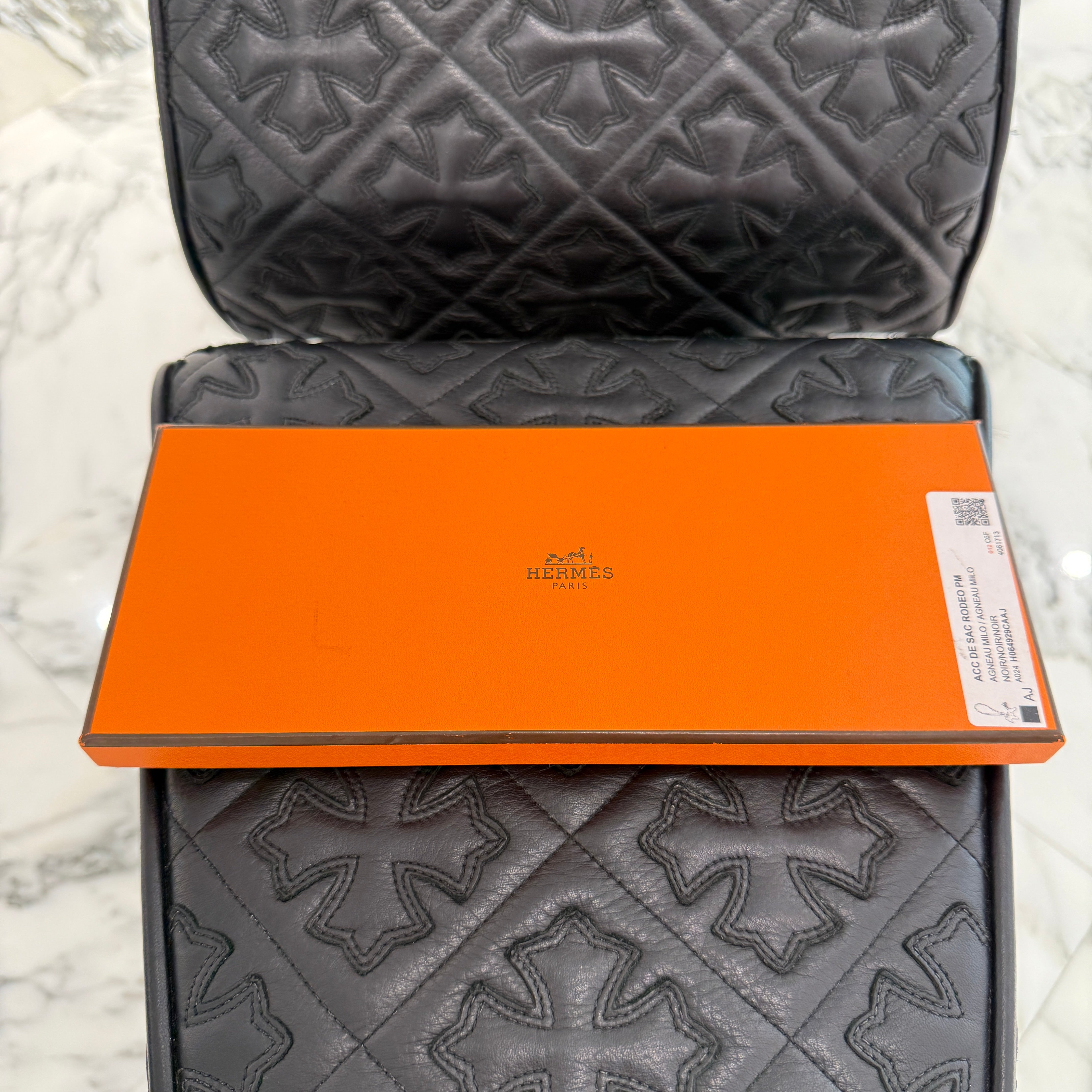 HERMES Rodeo PM Charm W刻印 エルメス ロデオ PM チャーム