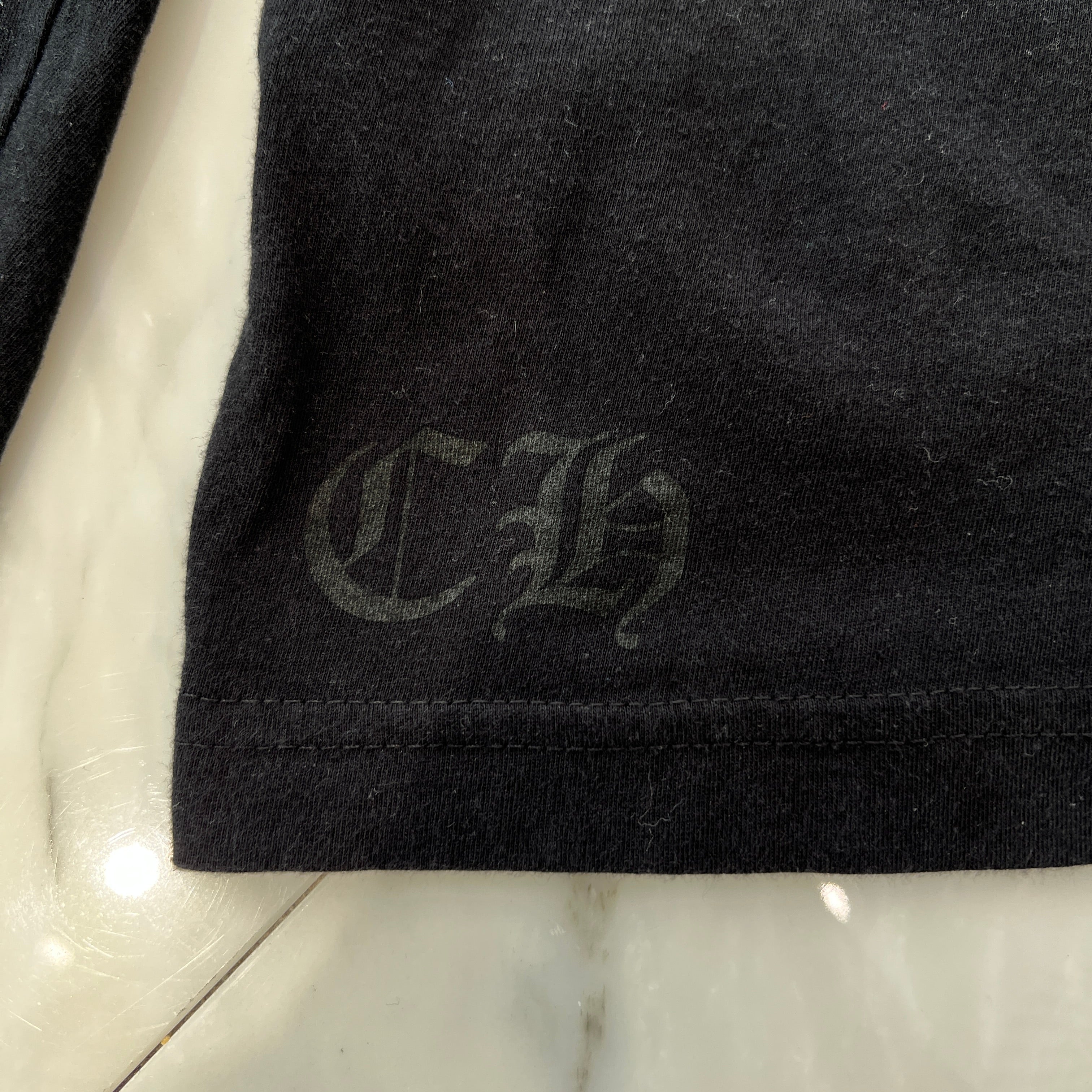 CHROME HEARTS 2021SS MLTCOL CEM CRS Long Sleeve Tee Size L クロムハーツ マルチカラー セメタリークロス ロングスリーブTシャツ サイズL