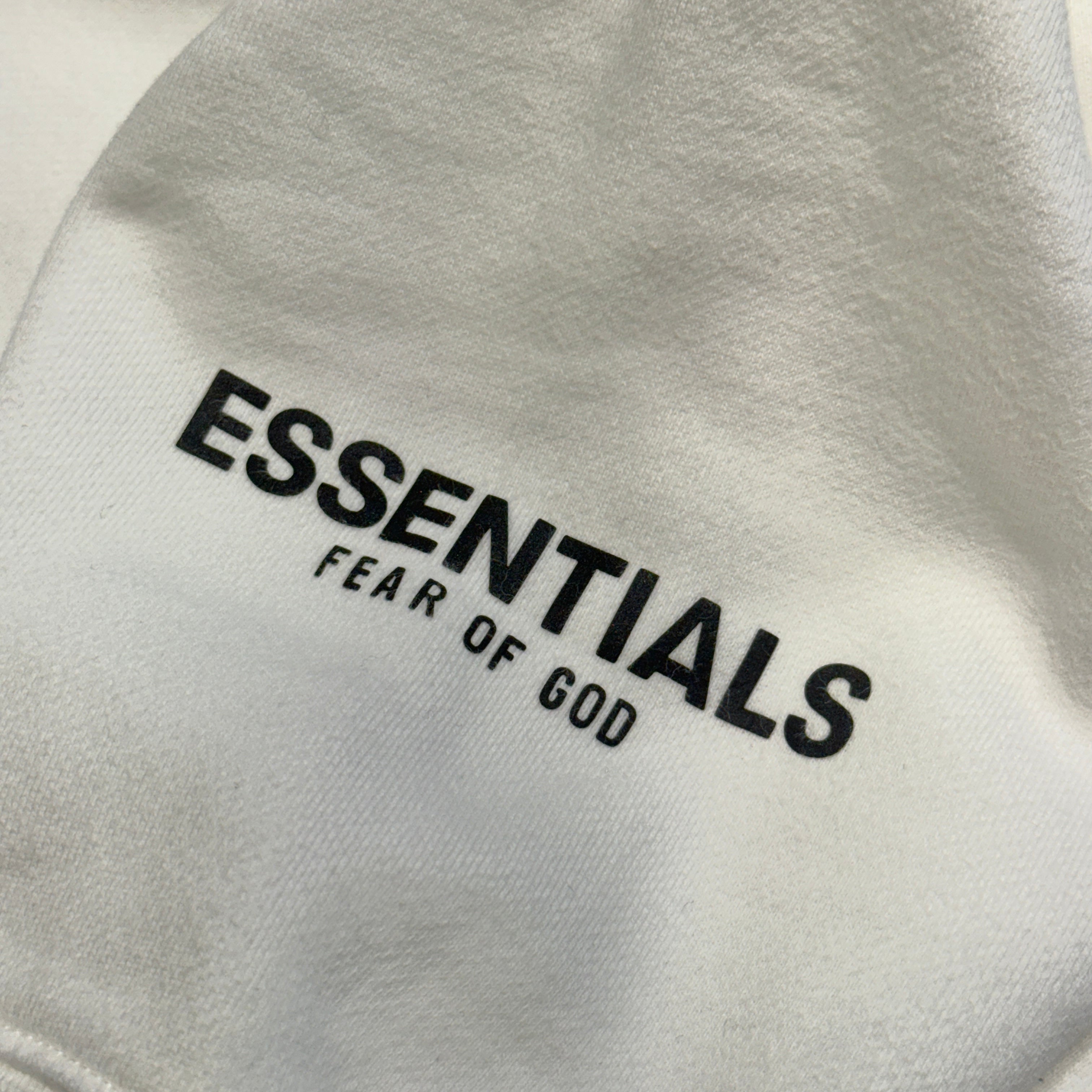 FEAR OF GOD ESSENTIALS 2020SS 3D Silicon Applique Crewneck Sweat Shirt Size M フィアオブゴッド エッセンシャル 3Dシリコンアップリケ クルーネック スウェットシャツ サイズM
