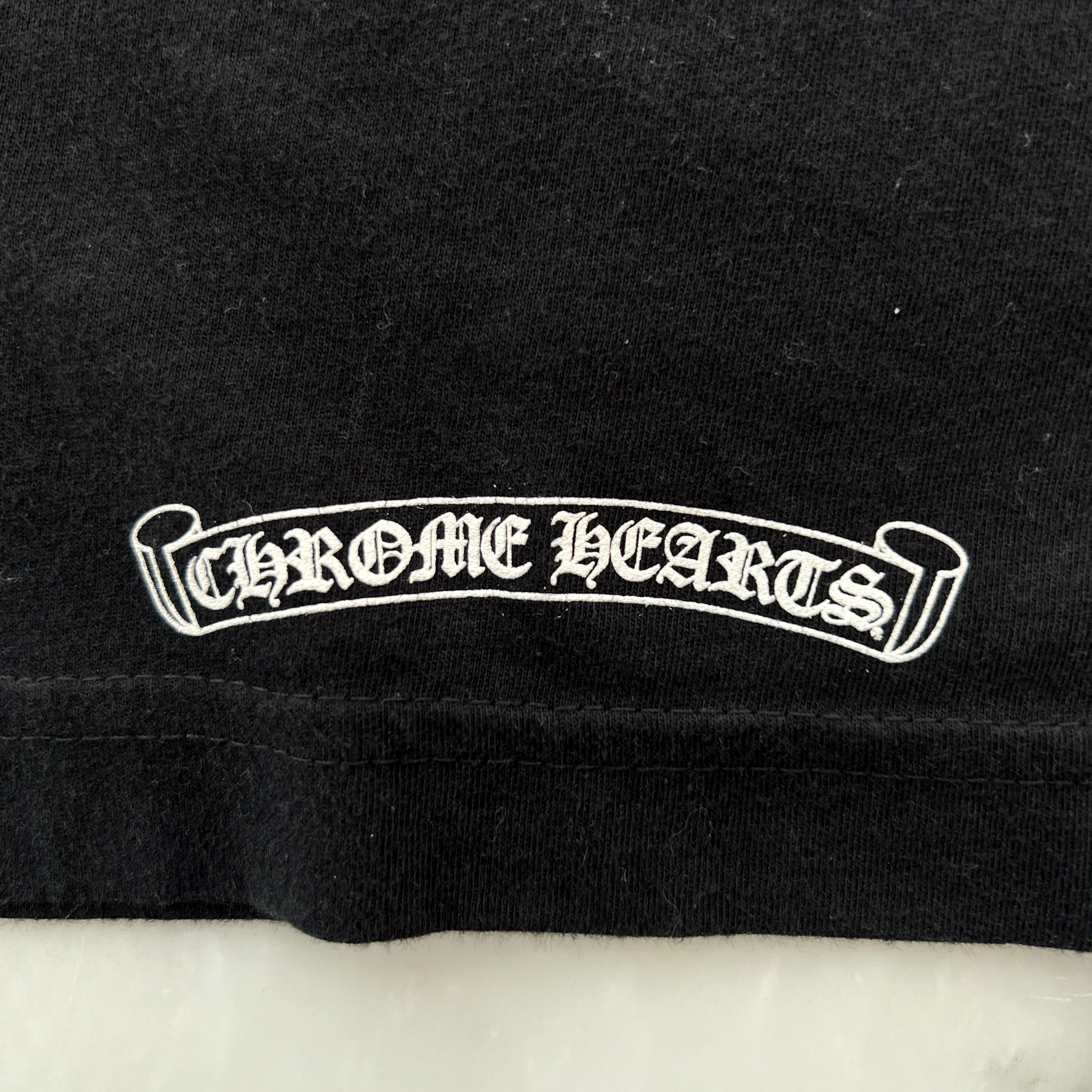 CHROME HEARTS 2021SS MLTCOL CEM CRS Long Sleeve Tee Size L クロムハーツ マルチカラー セメタリークロス ロングスリーブTシャツ サイズL