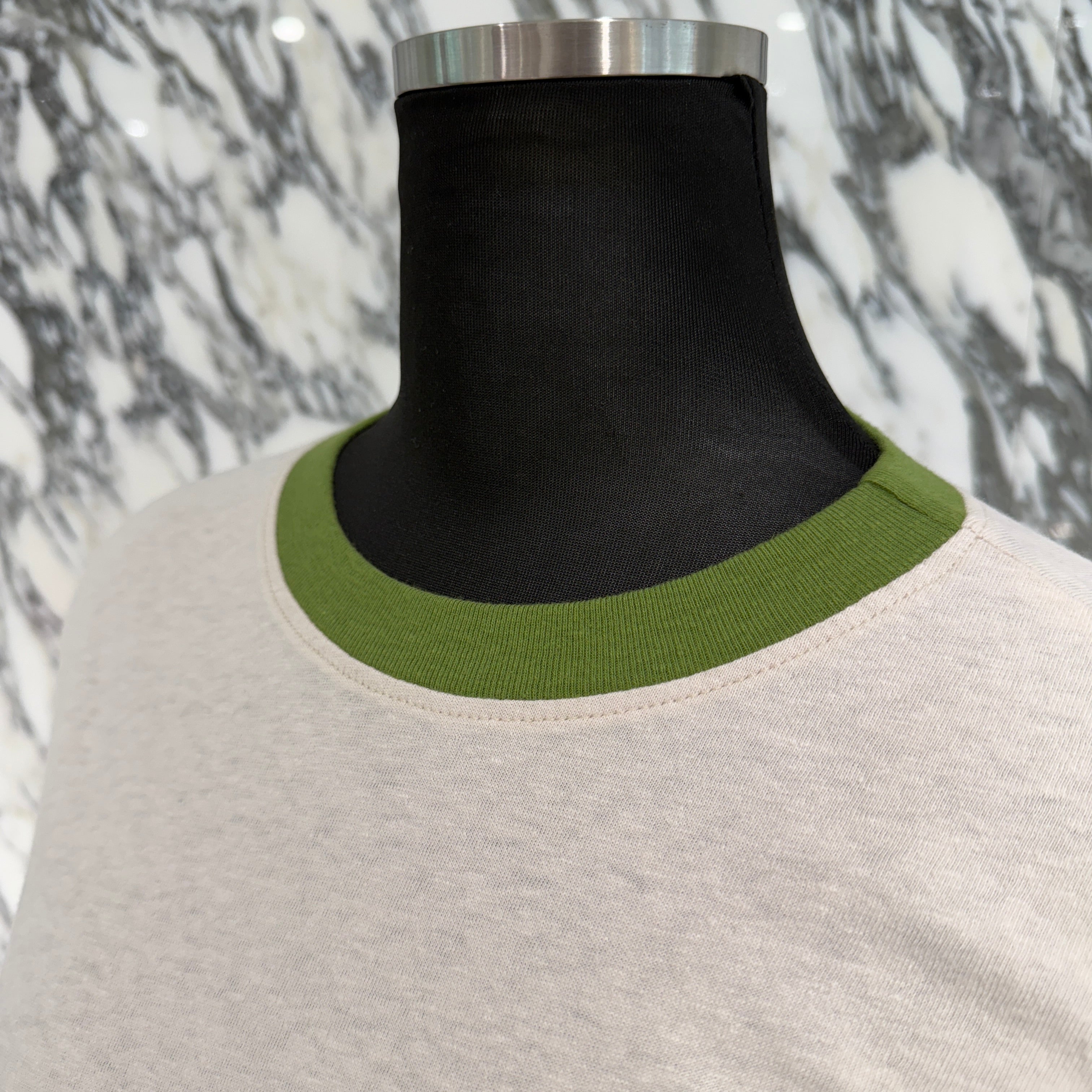 CHROME HEARTS Back Horseshoe Print Ringer Tee Size M クロムハーツ バックホースシュープリント リンガーTシャツ サイズM