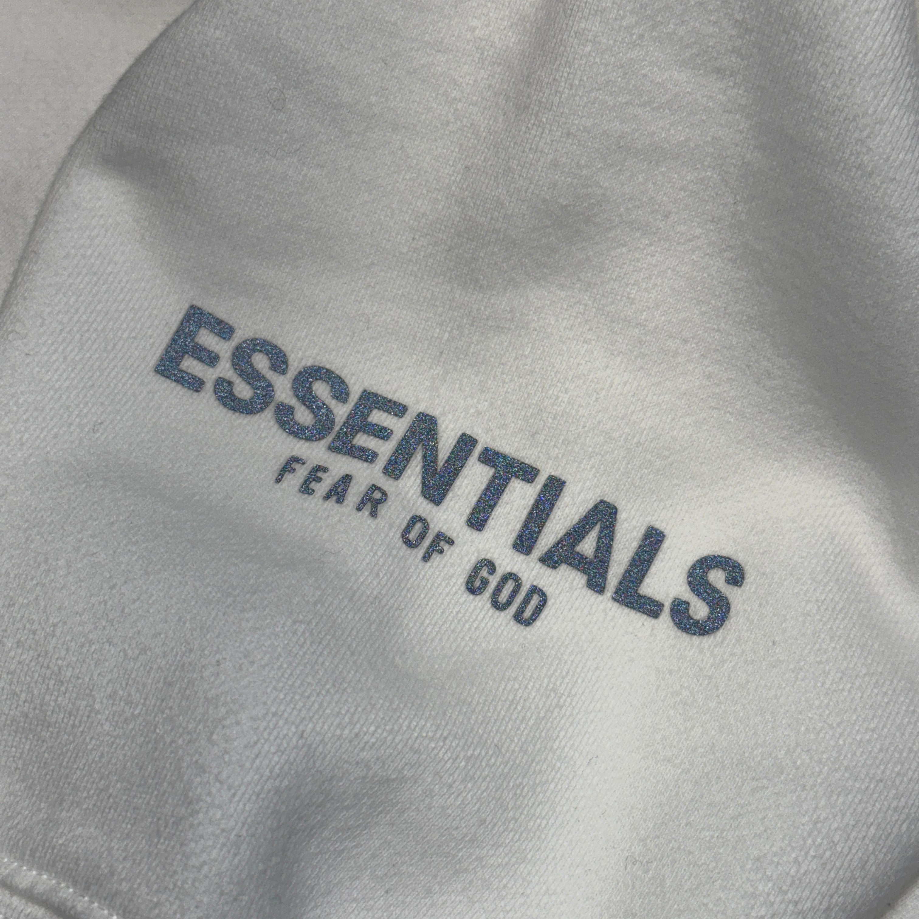 FEAR OF GOD ESSENTIALS 2020SS 3D Silicon Applique Crewneck Sweat Shirt Size M フィアオブゴッド エッセンシャル 3Dシリコンアップリケ クルーネック スウェットシャツ サイズM
