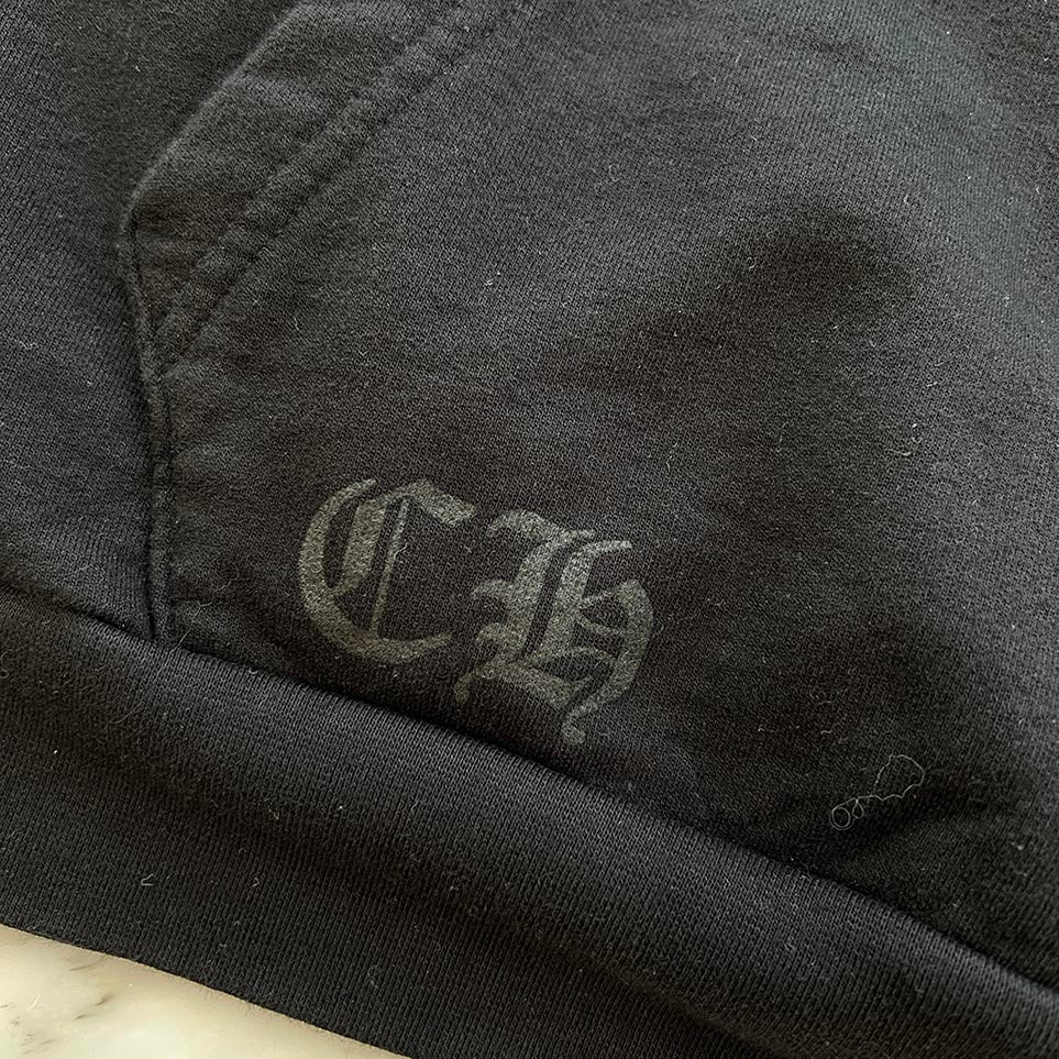 CHROME HEARTS Las Vegas Limited Silver Horseshoe Pullover Hoodie Size L クロムハーツ ラスベガス限定 シルバー ホースシュー プルオーバーフーディー サイズL