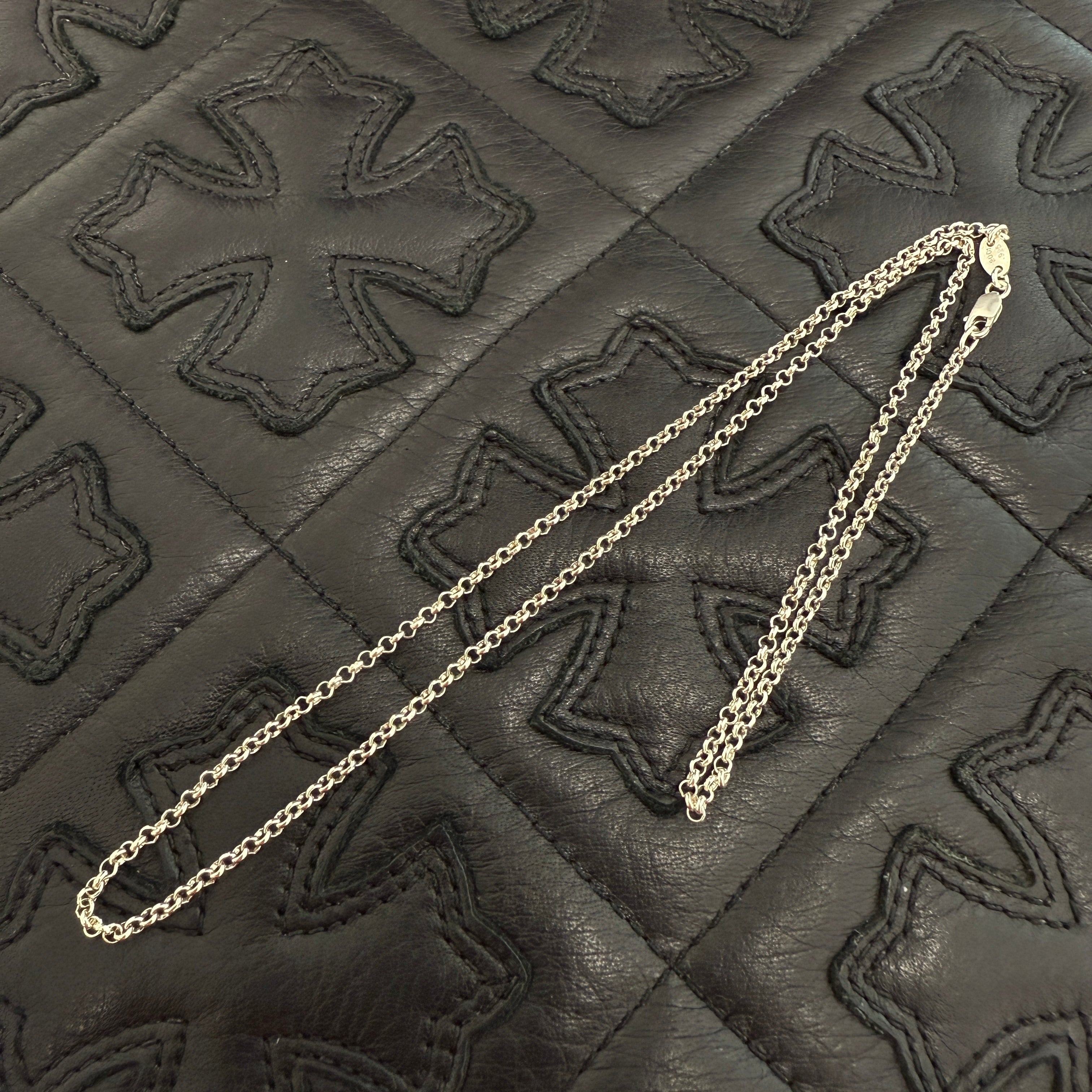 CHROME HEARTS Roll Chain Necklace Size 20 Inch クロムハーツ ロールチェーン ネックレス サイズ20インチ