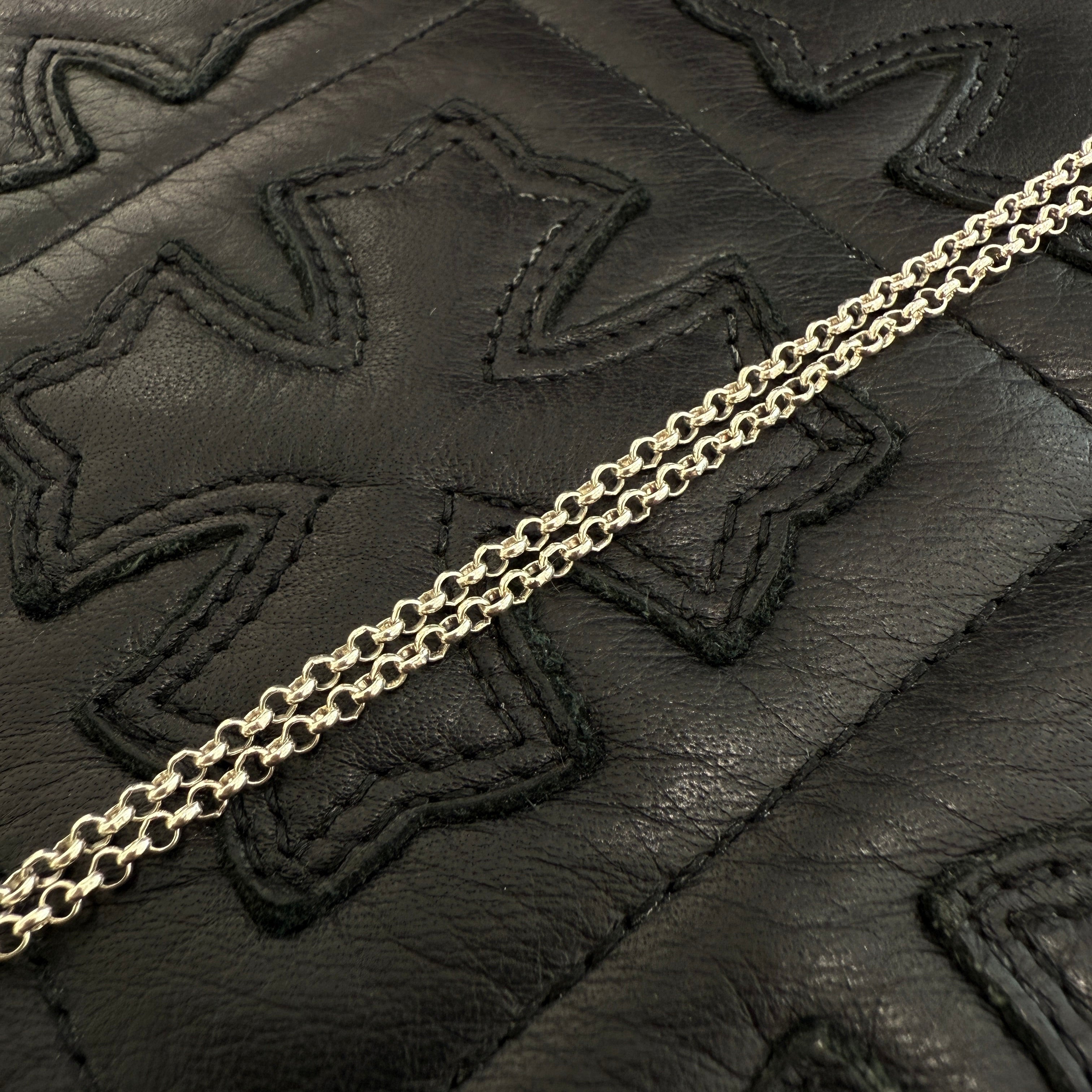 CHROME HEARTS Roll Chain Necklace Size 20 Inch クロムハーツ ロールチェーン ネックレス サイズ20インチ