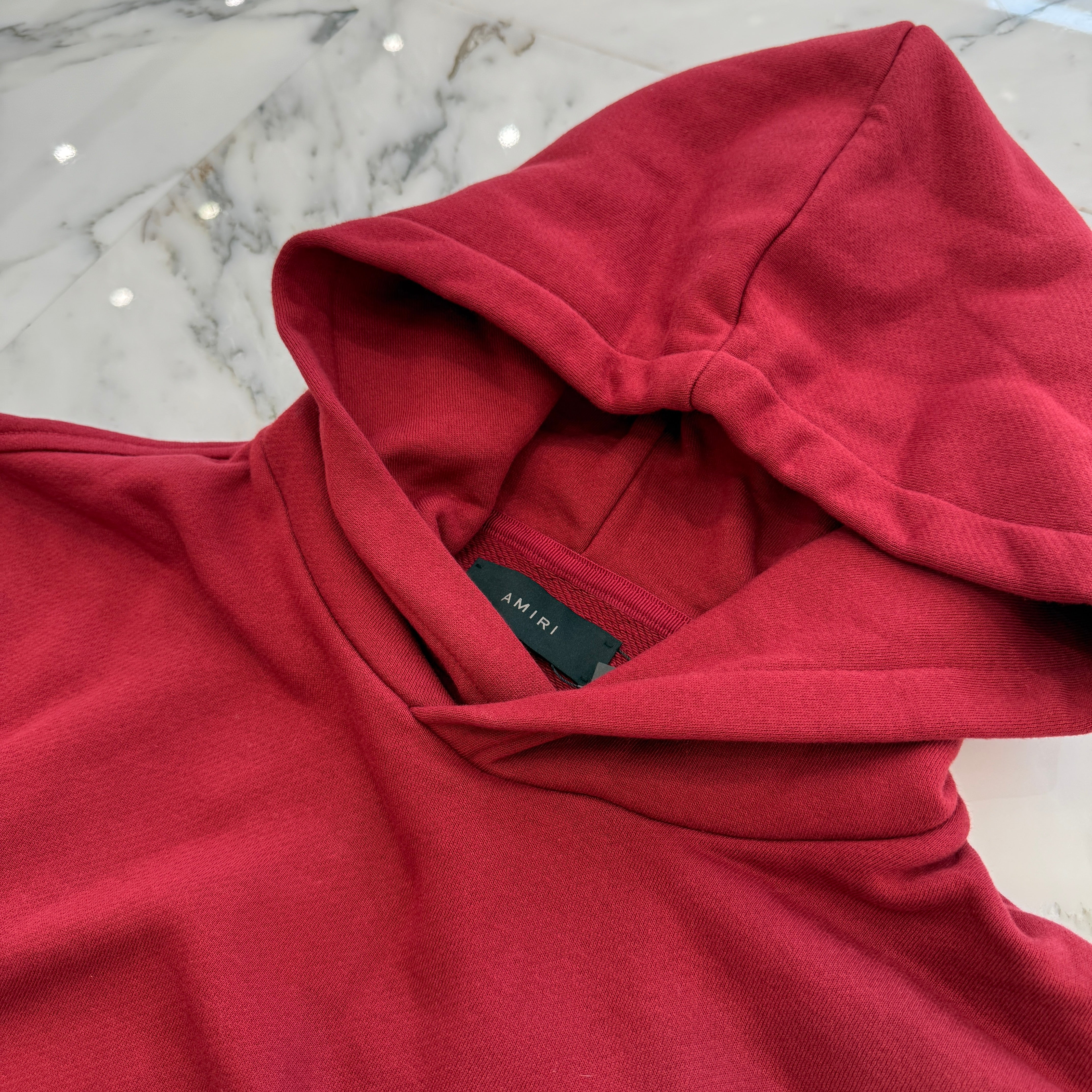 AMIRI Crystal Pool Cue Hoodie AMJYHD1078 Size XL アミリ クリスタル プール キュー プルオーバーフーディ サイズXL