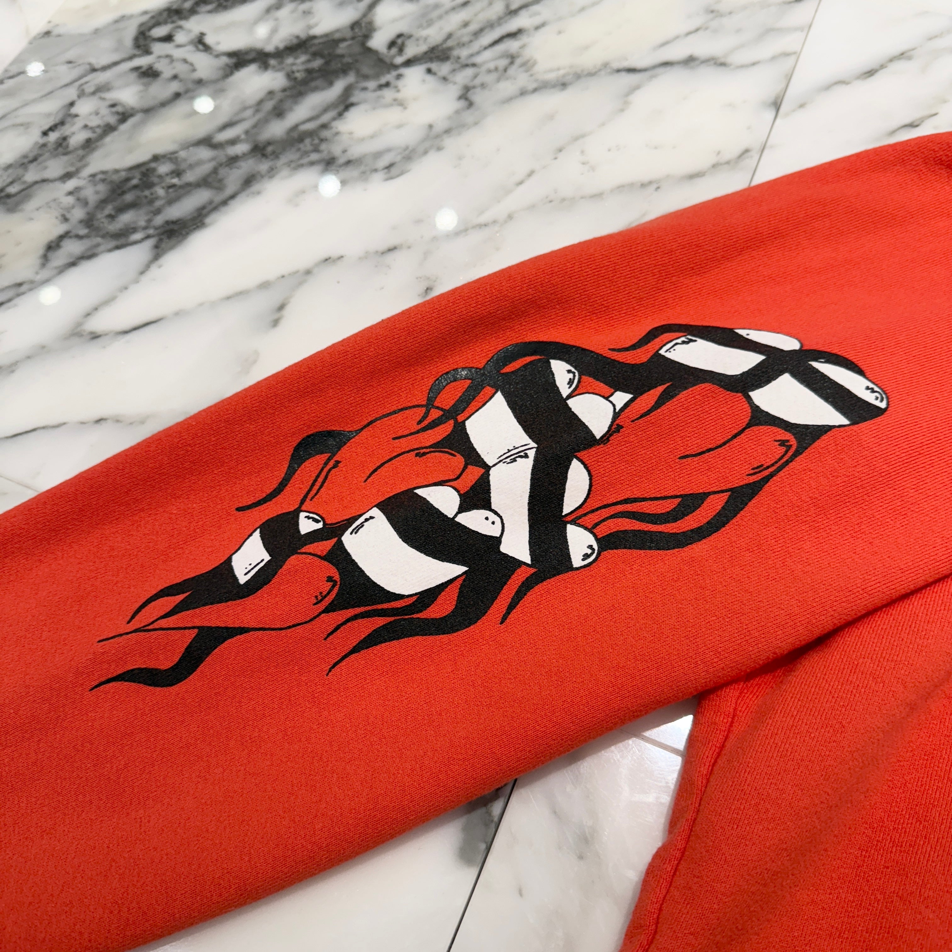 CHROME HEARTS × MATTY BOY 2023SS Sadistic Lipstick Pullover Hoodie Size XL クロムハーツ × マッティボーイ サディスティック リップスティック プルオーバーフーディ サイズXL