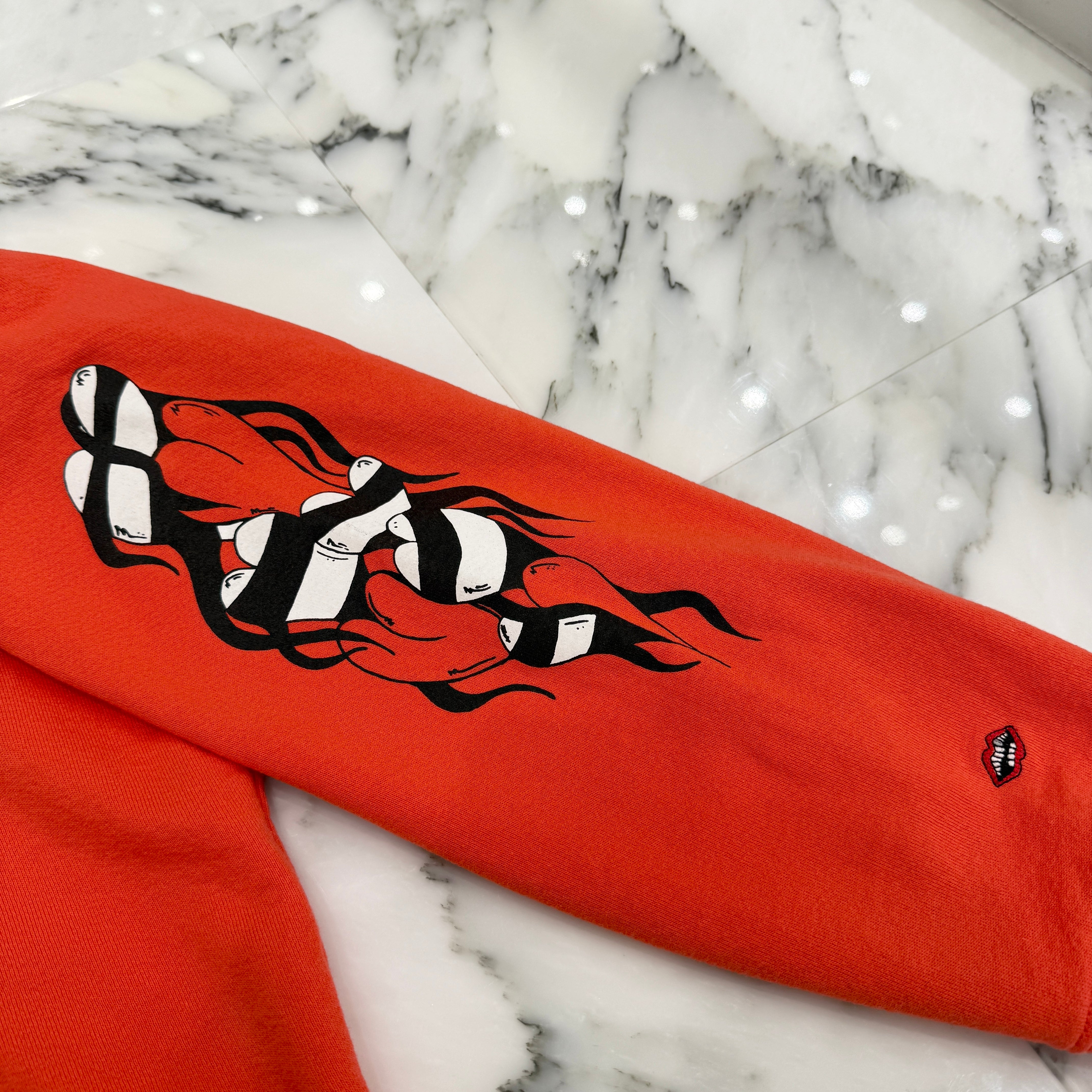 CHROME HEARTS × MATTY BOY 2023SS Sadistic Lipstick Pullover Hoodie Size XL クロムハーツ × マッティボーイ サディスティック リップスティック プルオーバーフーディ サイズXL