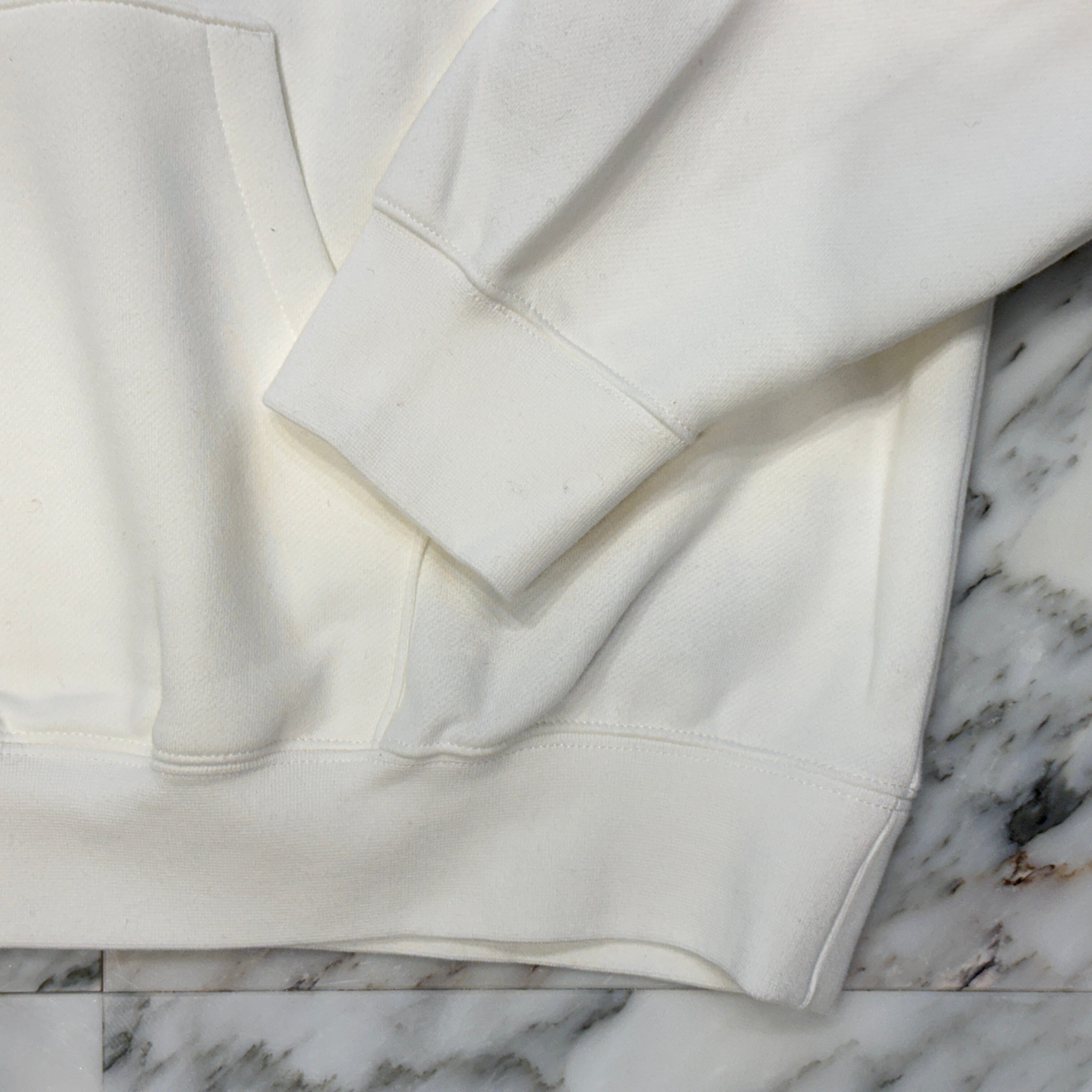 FEAR OF GOD ESSENTIALS 2020SS 3D Silicon Applique Pullover Hoodie Size L フィアオブゴッド エッセンシャル 3Dシリコンアップリケ プルオーバー フーディー サイズL