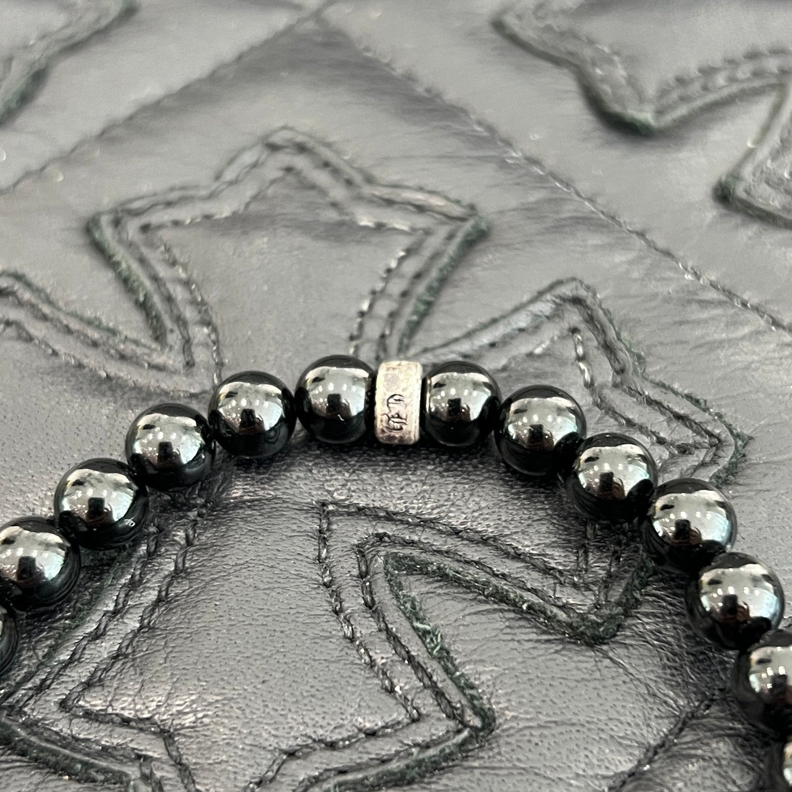 CHROME HEARTS CH Logo Dagger Beads Bracelet クロムハーツ CHロゴ