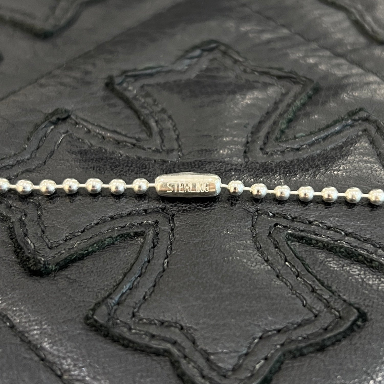CHROME HEARTS Baby Fat Angel Medal Charm V2 Neckless Size 29 Inch