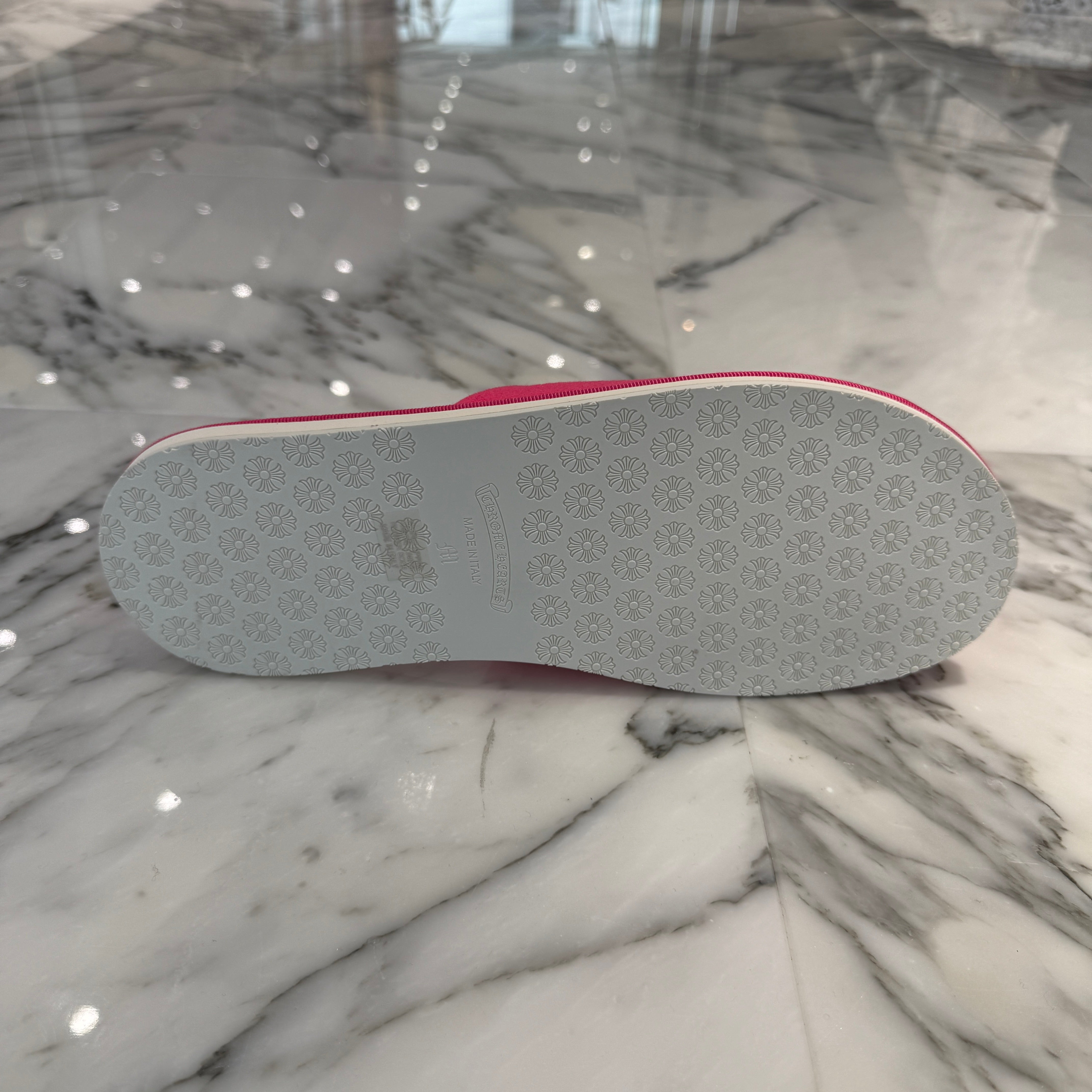 CHROME HEARTS Malibu Limited Horseshoe Hotel Slippers Sandals Size M クロムハーツ マリブ限定 ホースシューホテルスリッパ サンダル サイズM