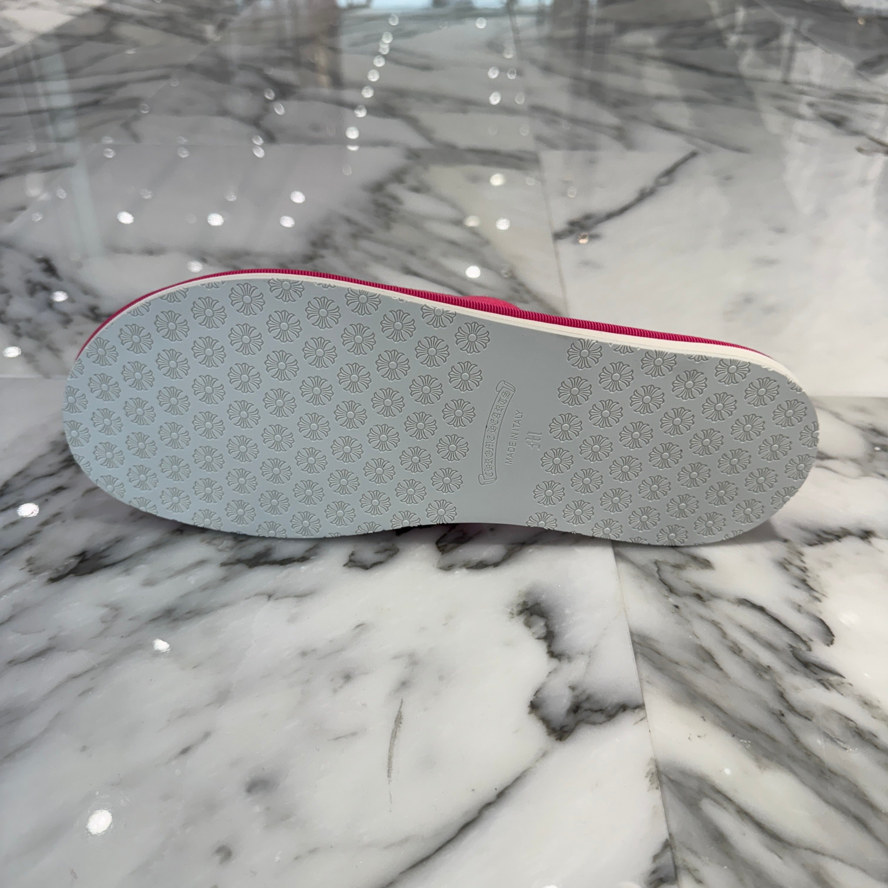 CHROME HEARTS Malibu Limited Horseshoe Hotel Slippers Sandals Size M クロムハーツ マリブ限定 ホースシューホテルスリッパ サンダル サイズM