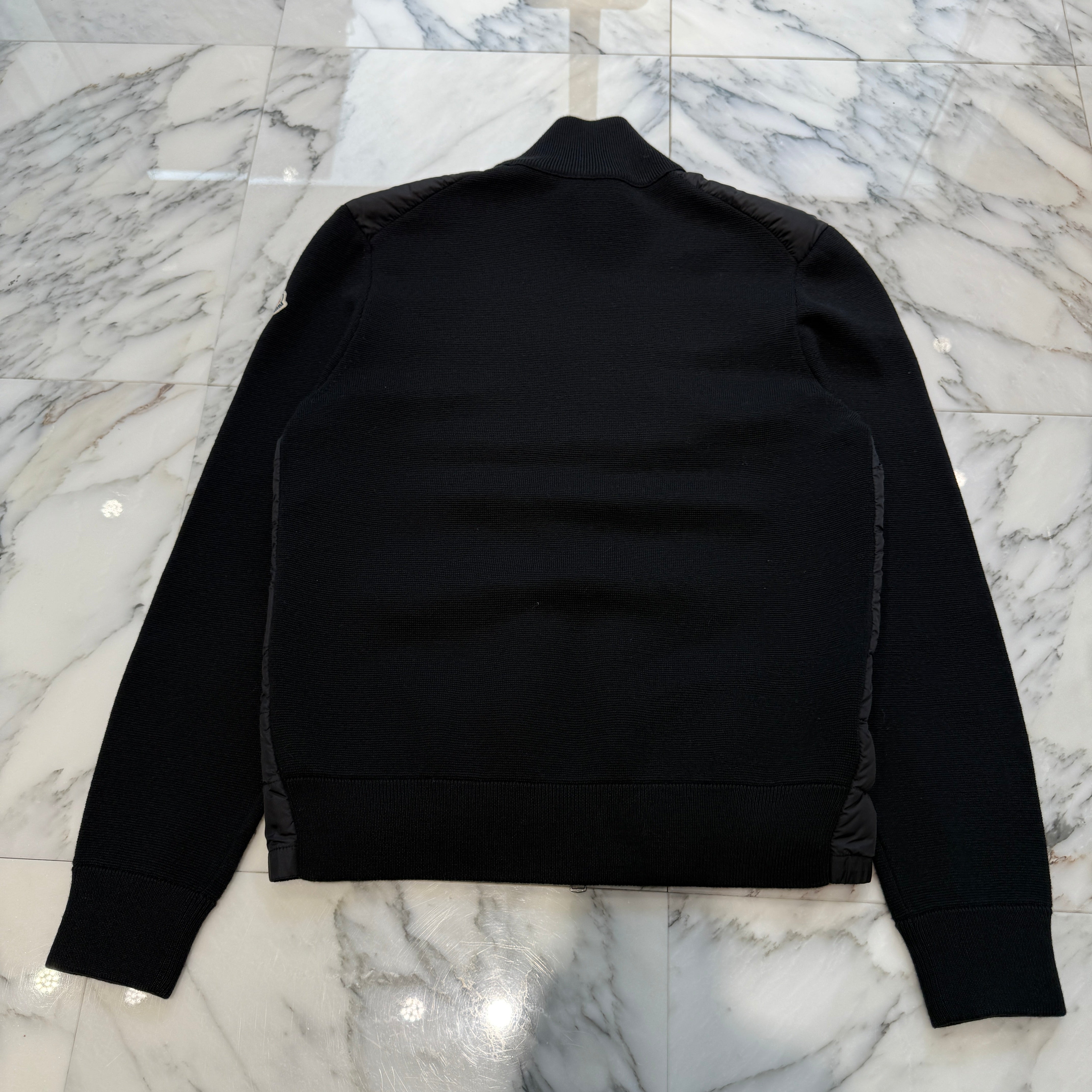 MONCLER MAGLIONE TRICOT CARDIGAN Knit Switching Down Jacket E20919412700 94666 Size M モンクレール MAGLIONE TRICOT CARDIGAN ニット切り替え ダウンジャケット サイズM