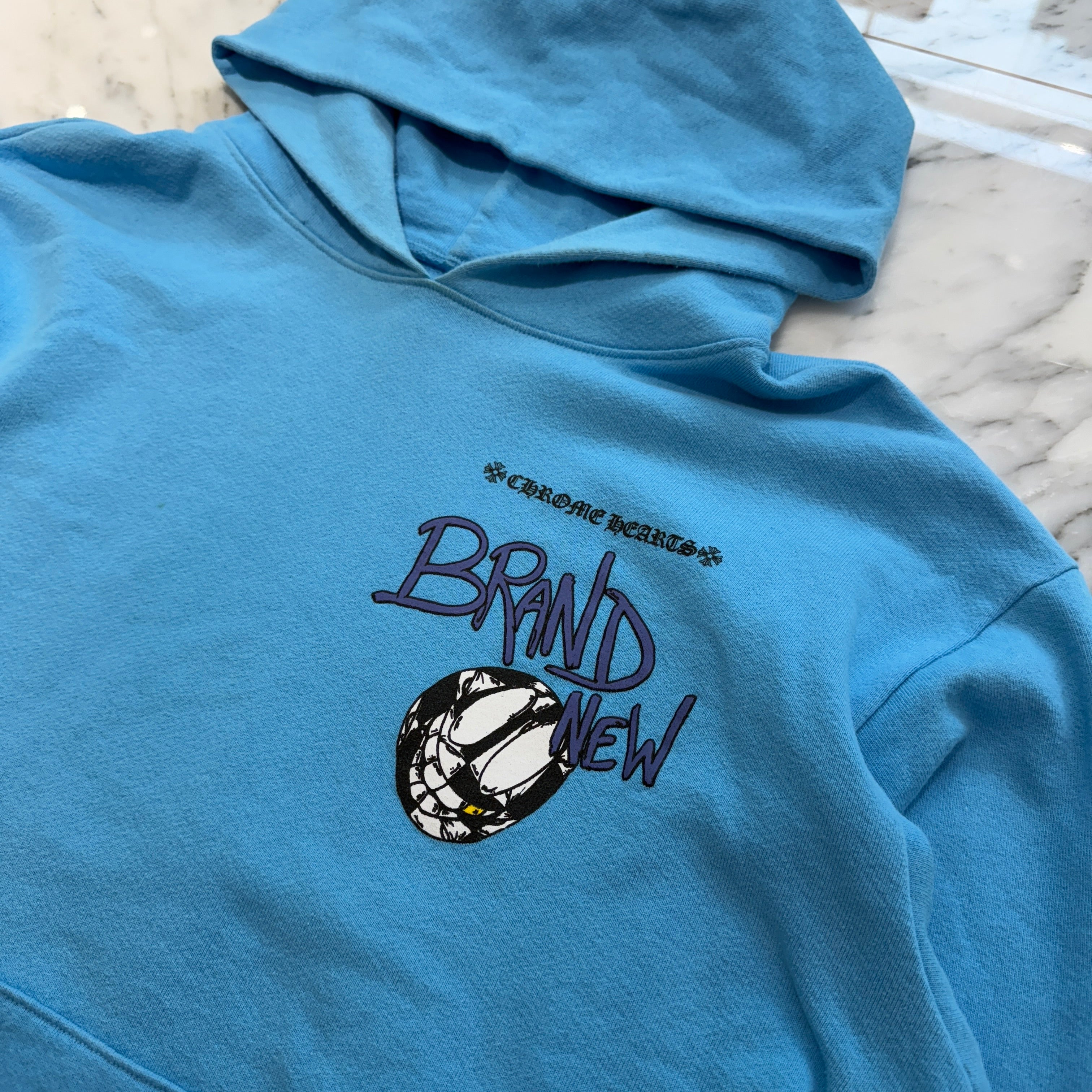 CHROME HEARTS × MATTY BOY 2024SS BRAIN NEW Pullover Hoodie Size XL クロムハーツ×マッティボーイ ブレインニュー プルオーバーフーディ サイズXL