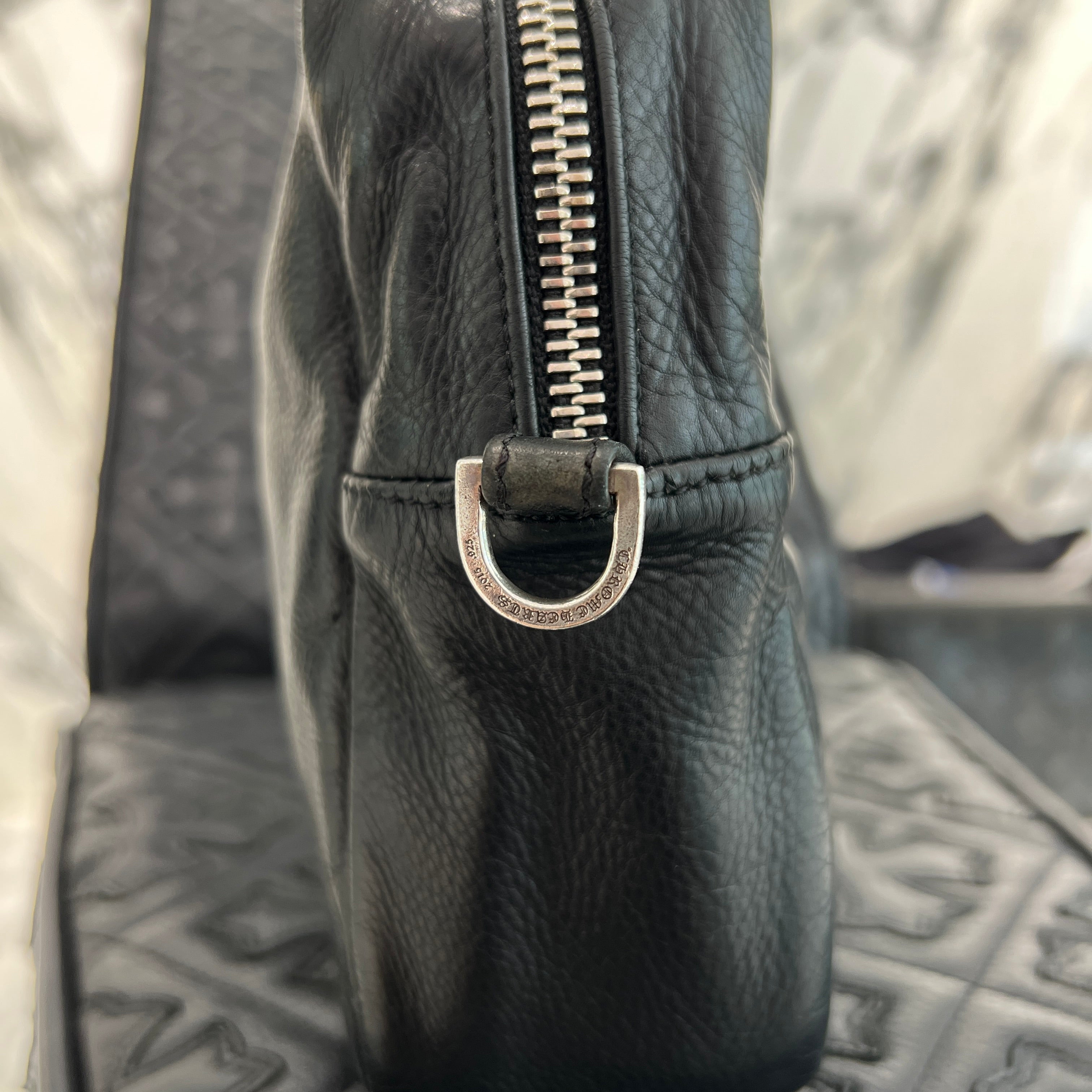 CHROME HEARTS TAKAMINI 3 Cemetery Cross Patch Shoulder Bag クロムハーツ タカミニ 3セメタリークロスパッチ ショルダーバッグ