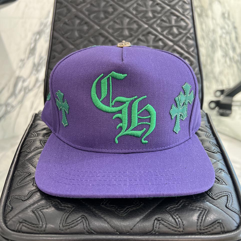 CHROME HEARTS Cemetery Cross Patch Trucker Cap ONE SIZE (53-60