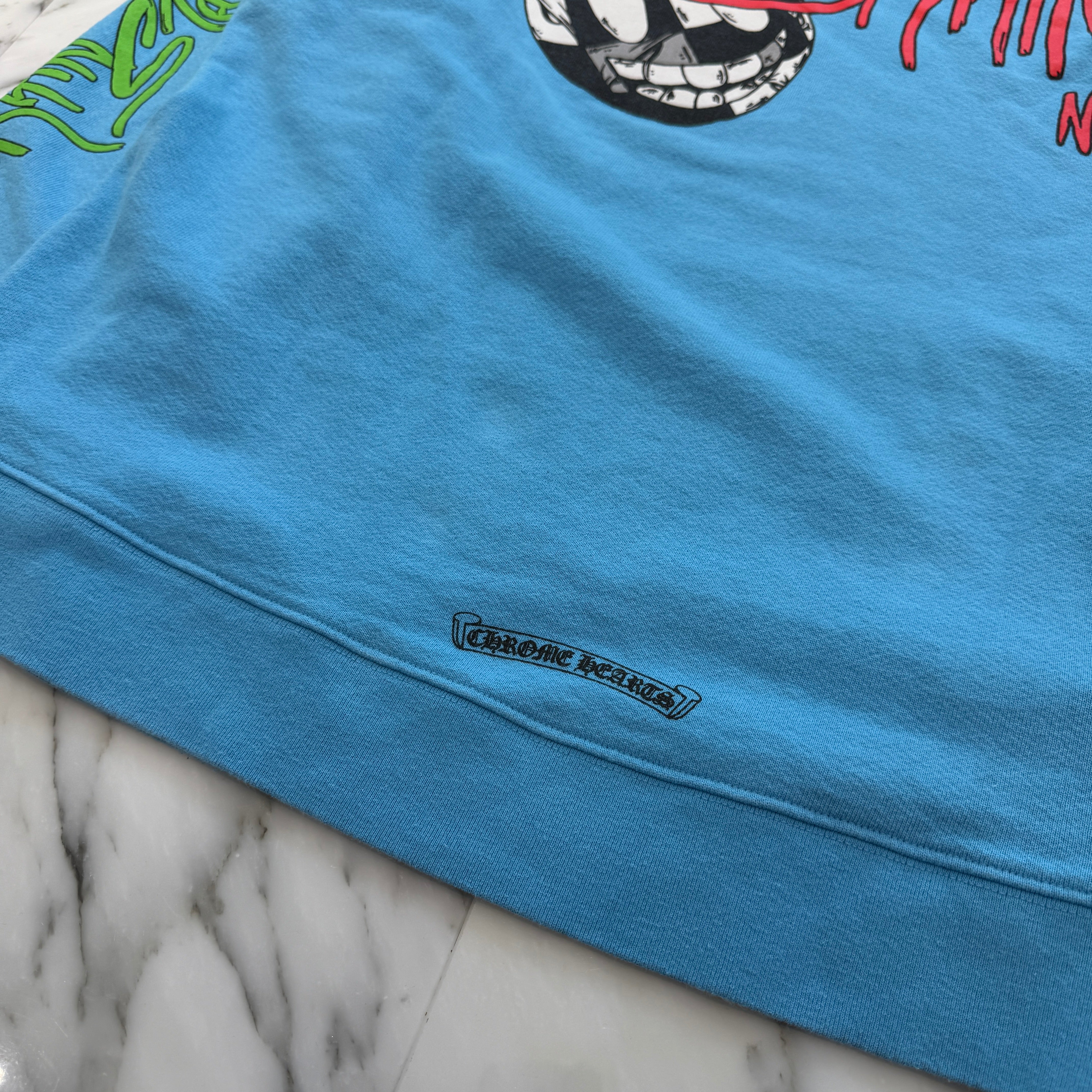 CHROME HEARTS × MATTY BOY 2024SS BRAIN NEW Pullover Hoodie Size XL クロムハーツ×マッティボーイ ブレインニュー プルオーバーフーディ サイズXL