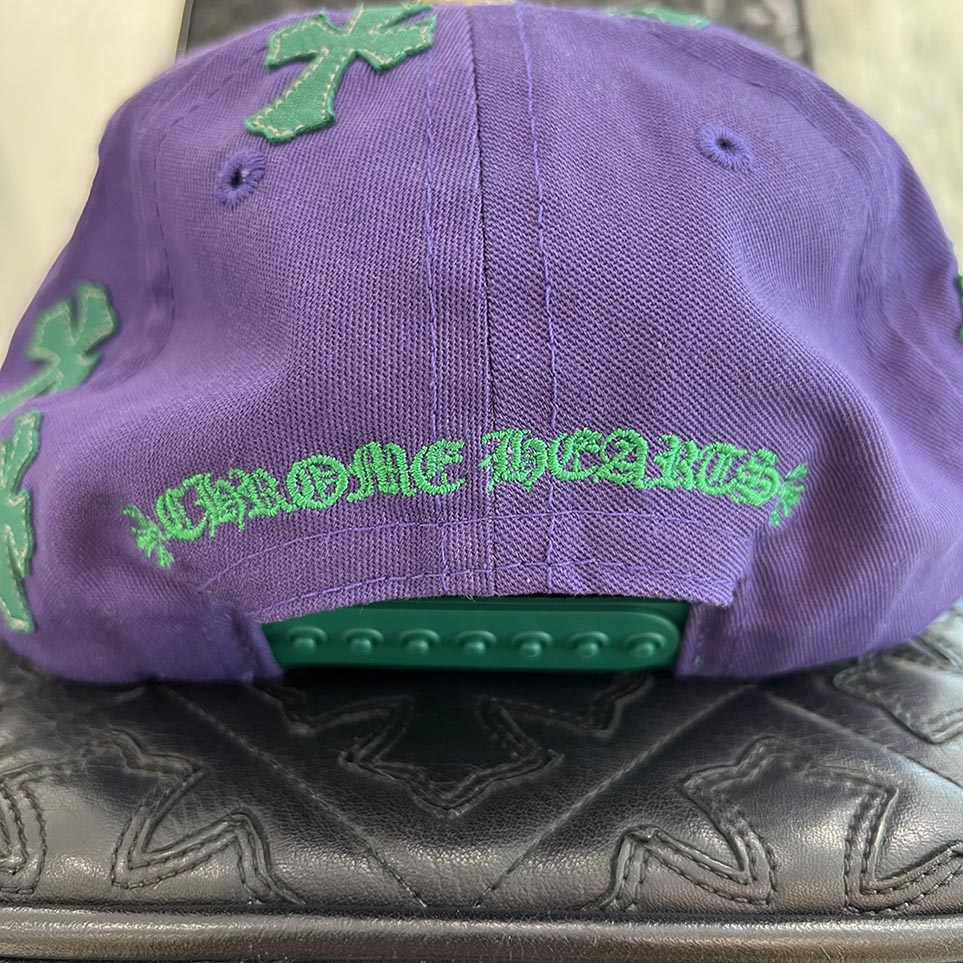 CHROME HEARTS Cemetery Cross Patch Trucker Cap ONE SIZE (53-60