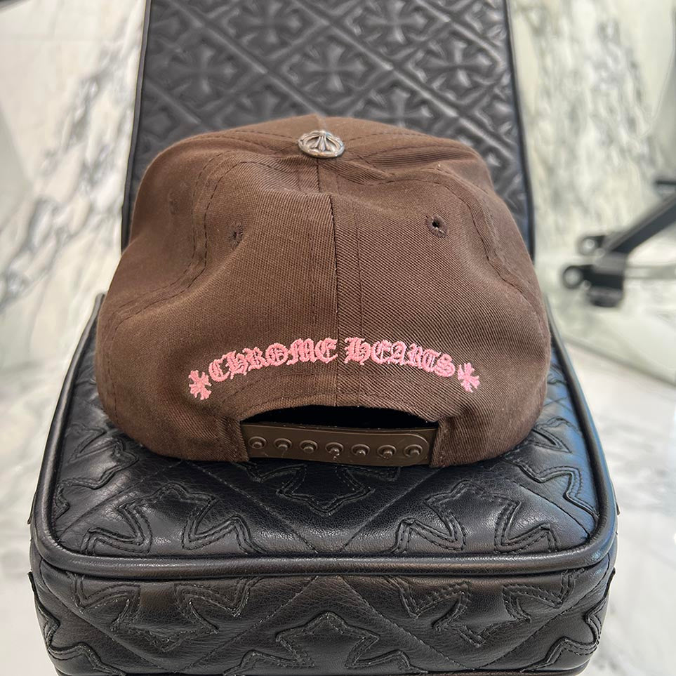 CHROME HEARTS CH Logo Embroidery Trucker Cap Size ONE SIZE (53-60) クロムハーツ CHロゴ刺繍 トラッカーキャップ サイズONE SIZE (53-60)