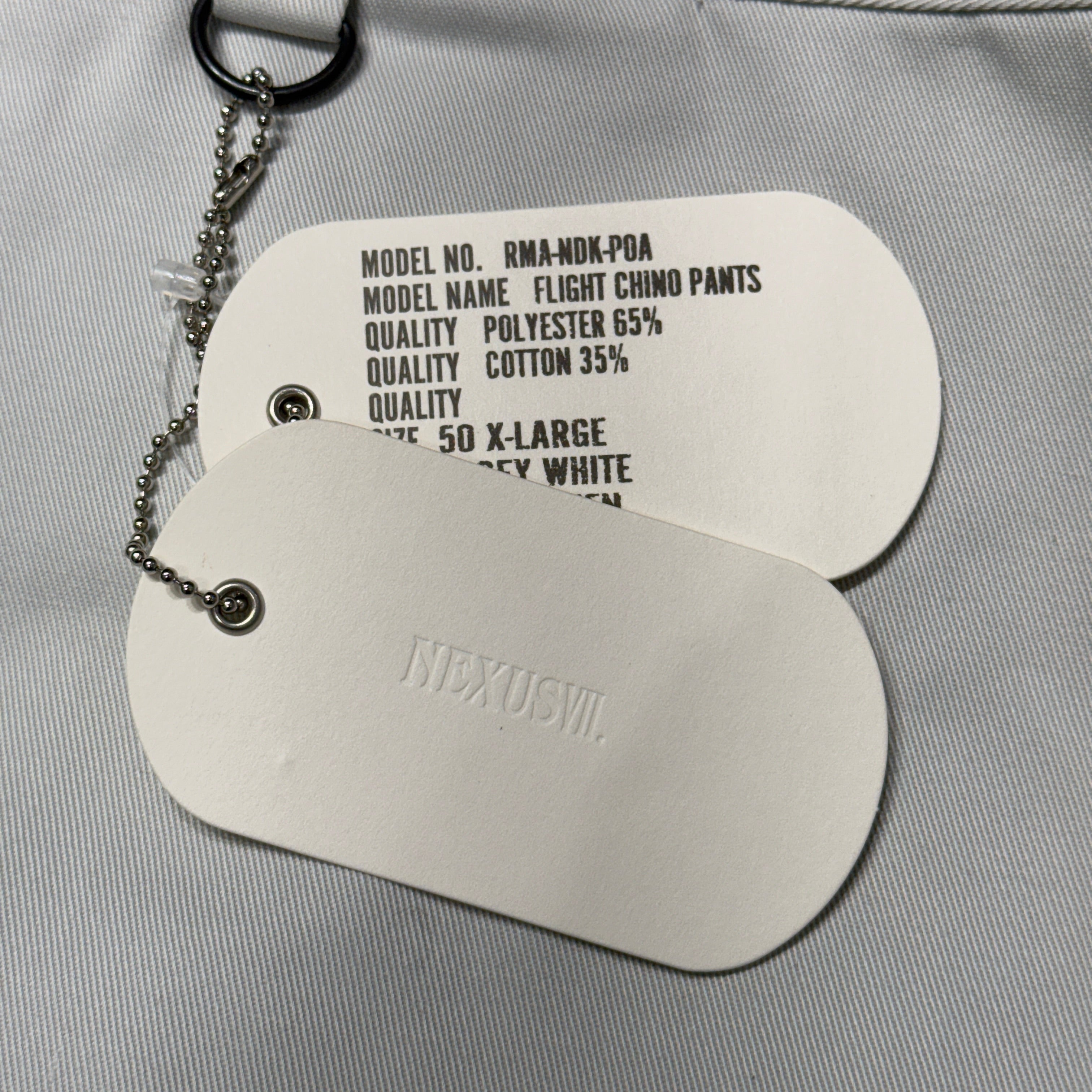 NEXUS7×Dickies Flight Chino Pants RMA-NDK-POA Size XL ネクサスセブン × ディッキーズ フライト チノパンツ サイズXL