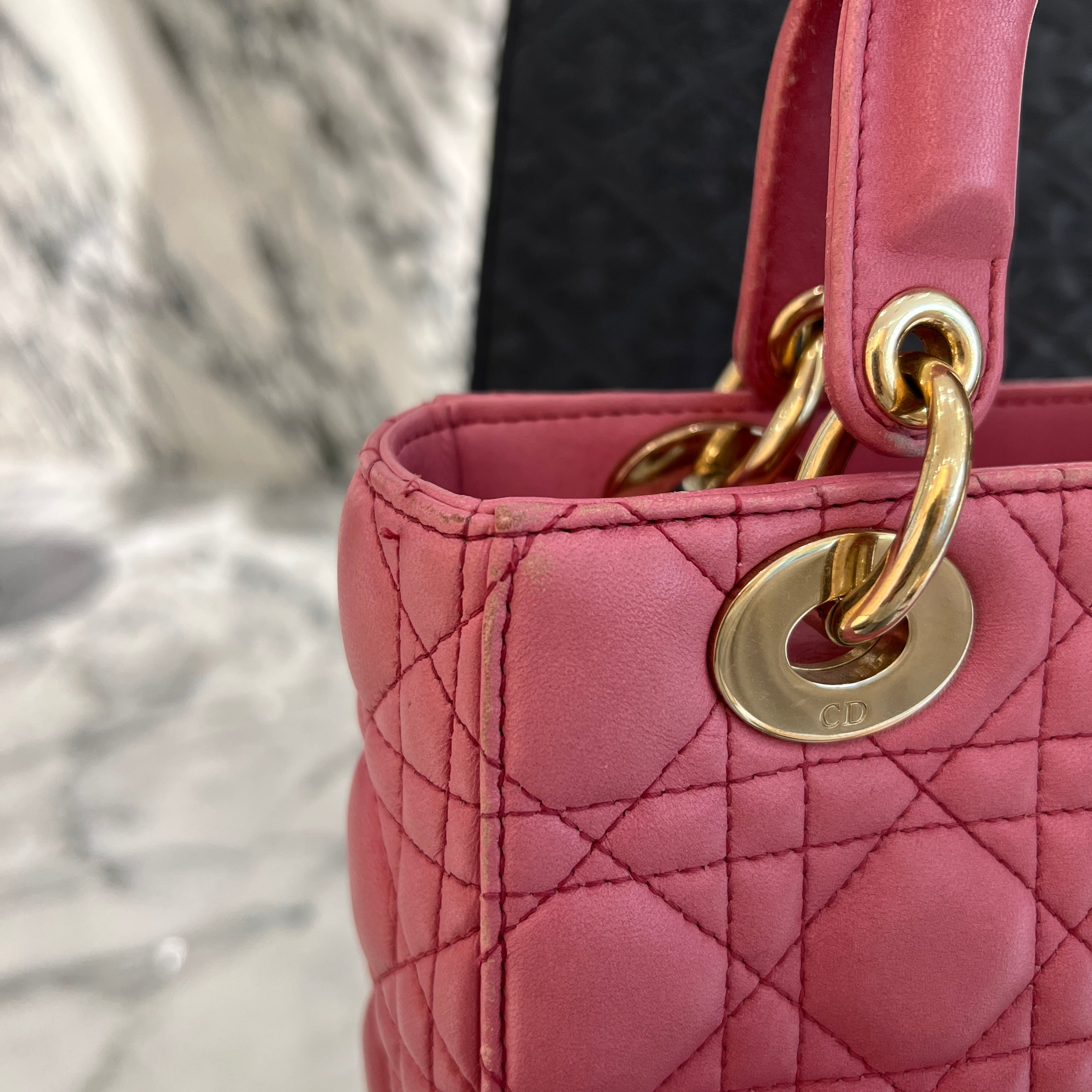 DIOR Lady Dior "MY ABCDIOR" Small Bag M0538OSJB M912 ディオール レディディオール "マイABCディオール" スモールバッグ