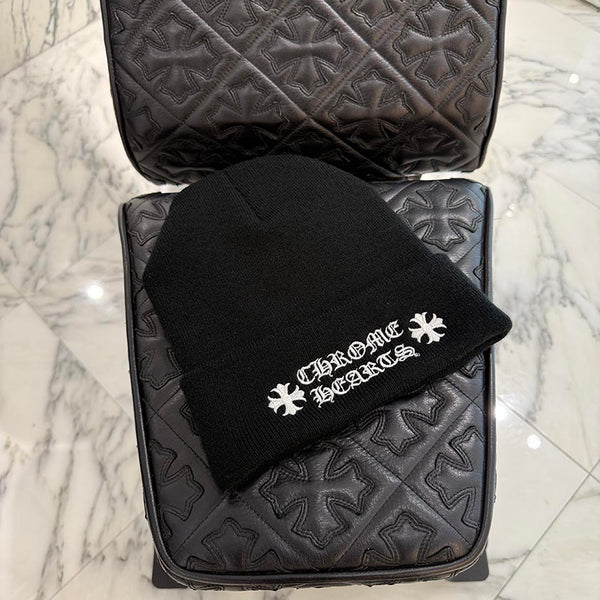 CHROME HEARTS WATCH CAP BLACK Size ONE SIZE (22cm) クロムハーツ ワッチキャップ ブラック サイズONE SIZE (22cm)