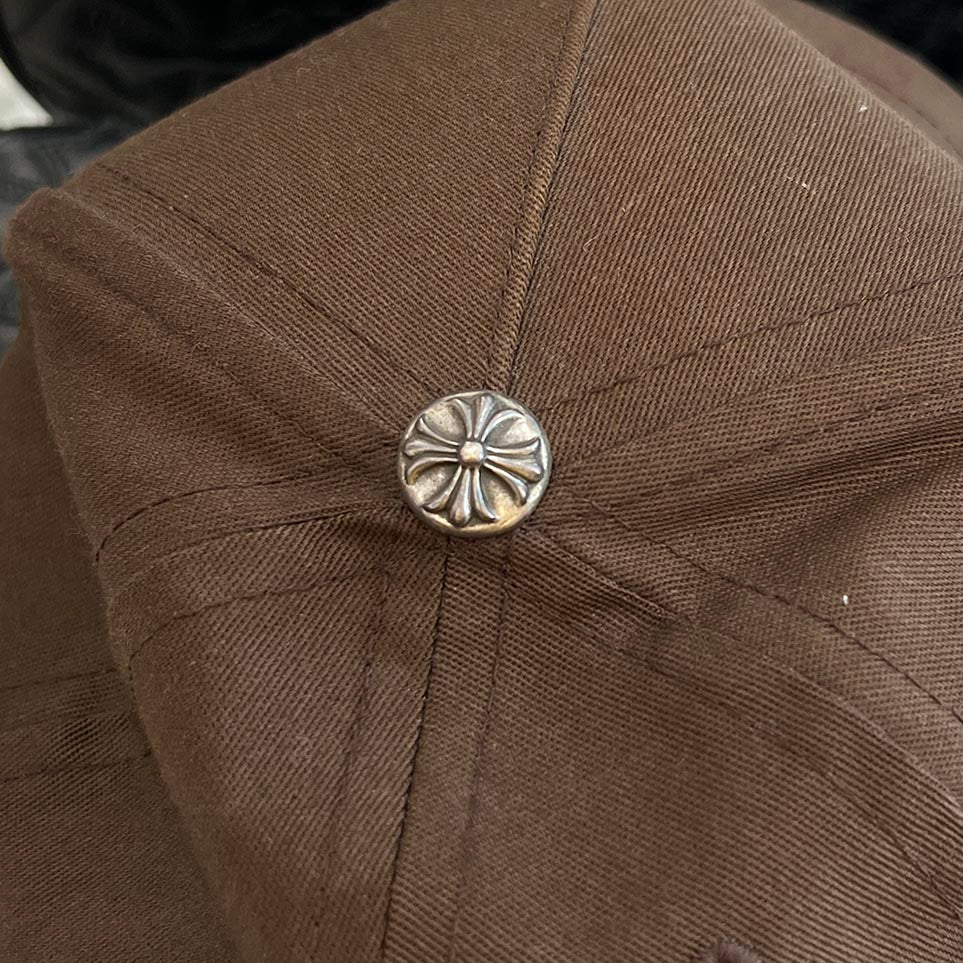 CHROME HEARTS CH Logo Embroidery Trucker Cap Size ONE SIZE (53-60) クロムハーツ CHロゴ刺繍 トラッカーキャップ サイズONE SIZE (53-60)