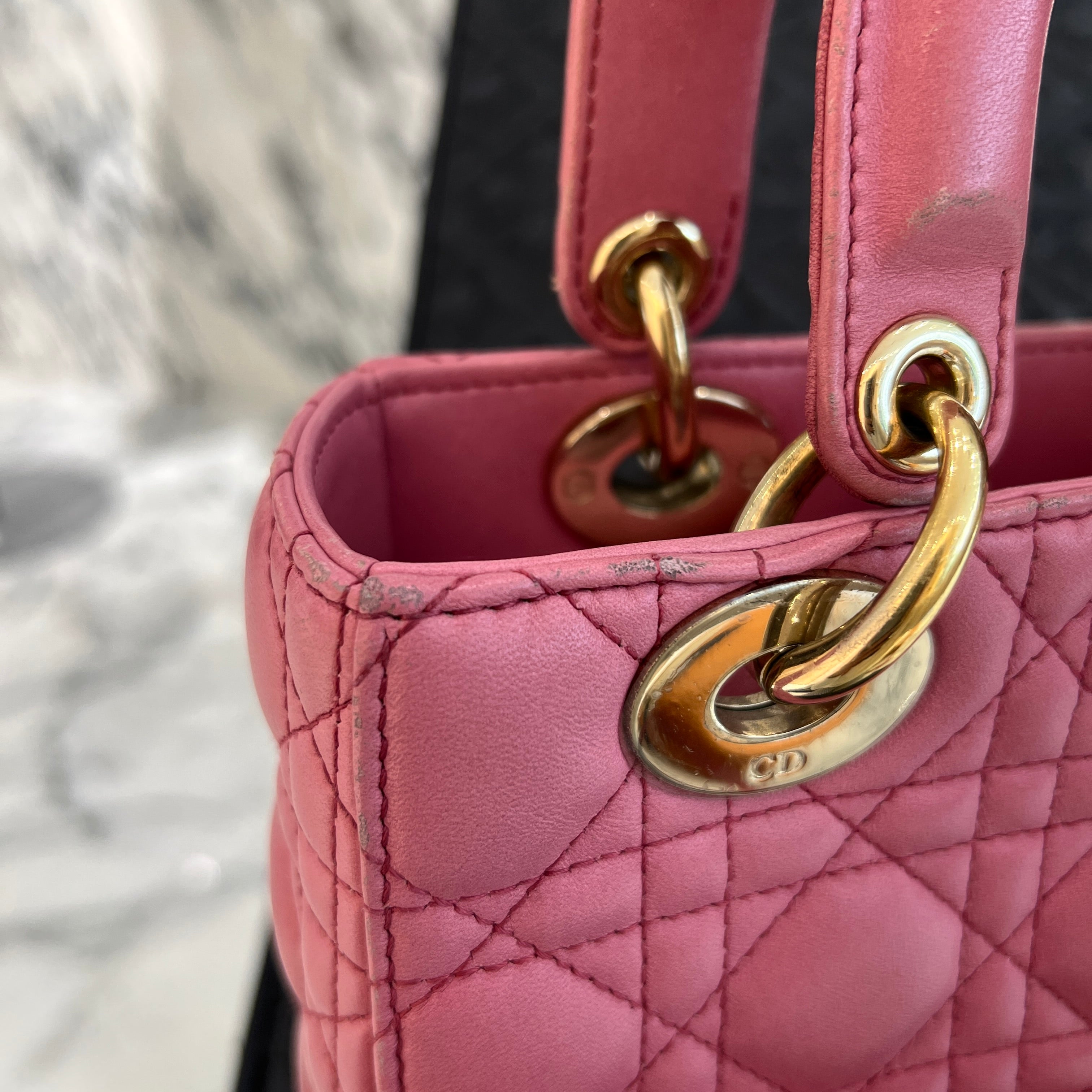 DIOR Lady Dior "MY ABCDIOR" Small Bag M0538OSJB M912 ディオール レディディオール "マイABCディオール" スモールバッグ