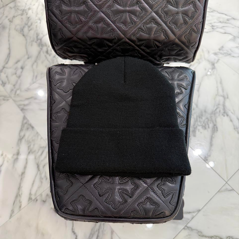 CHROME HEARTS WATCH CAP BLACK Size ONE SIZE (22cm) クロムハーツ