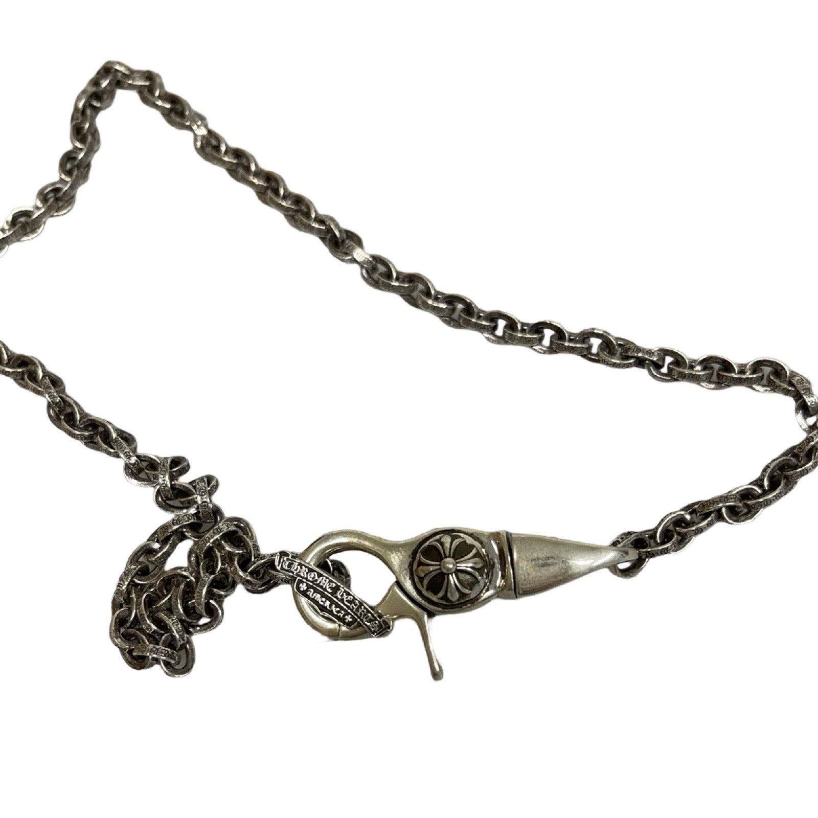 CHROME HEARTS Tbar ペーパーウォレットチェーン Chrome Hearts ペーパーウォレットチェーン