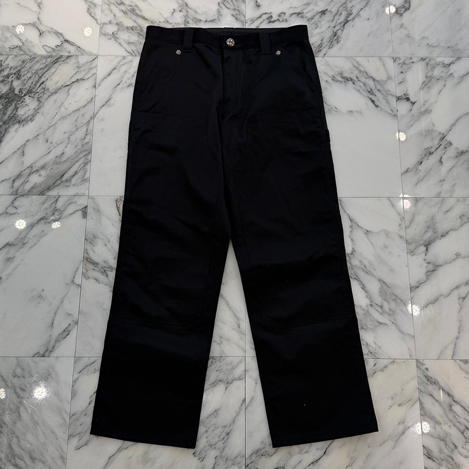 CHROME HEARTS Carpenter Cross Ball Button Denim Pants Size 34 クロムハーツ カーペンター クロスボールボタン デニムパンツ サイズ34