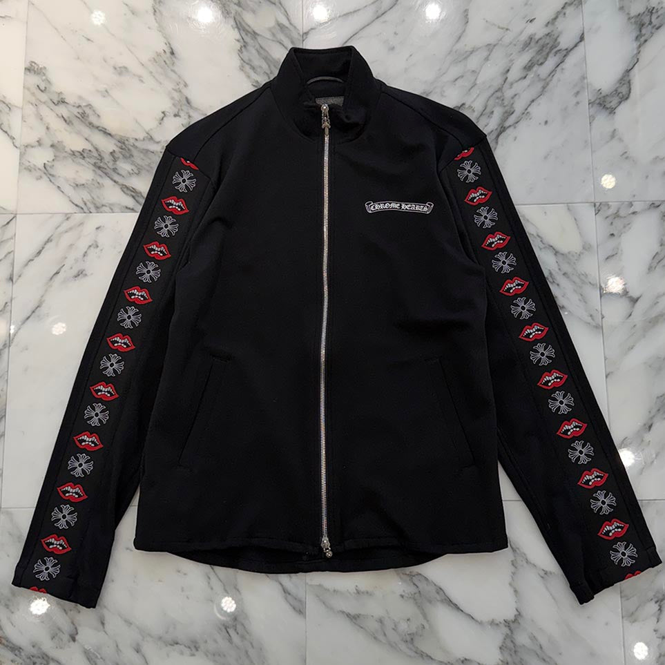 CHROME HEARTS × MATTY BOY Chomper CH Plus Arm Logo Track Jacket Size S クロムハーツ × マッティボーイ チョンパー CHプラス アームロゴ トラックジャケット サイズS