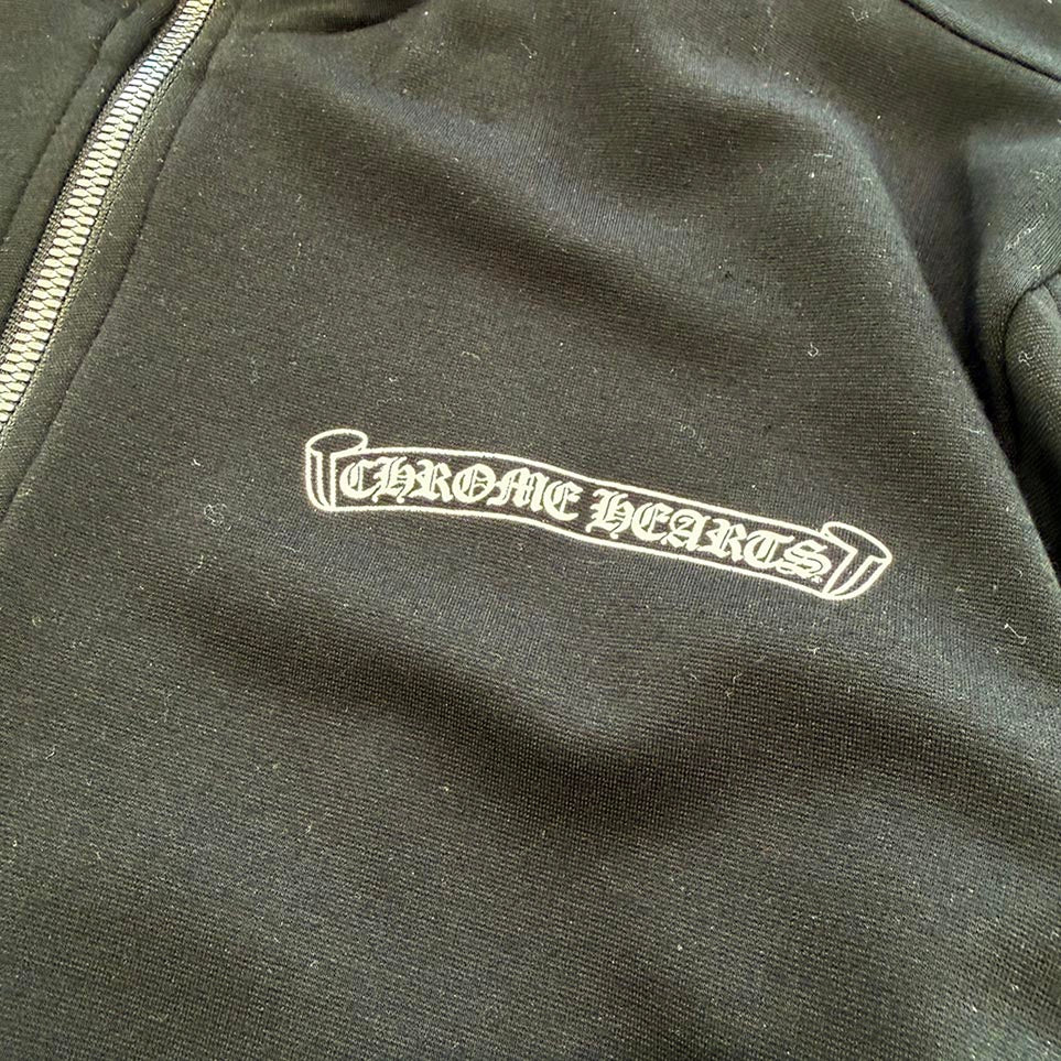 CHROME HEARTS × MATTY BOY Chomper CH Plus Arm Logo Track Jacket Size S クロムハーツ × マッティボーイ チョンパー CHプラス アームロゴ トラックジャケット サイズS
