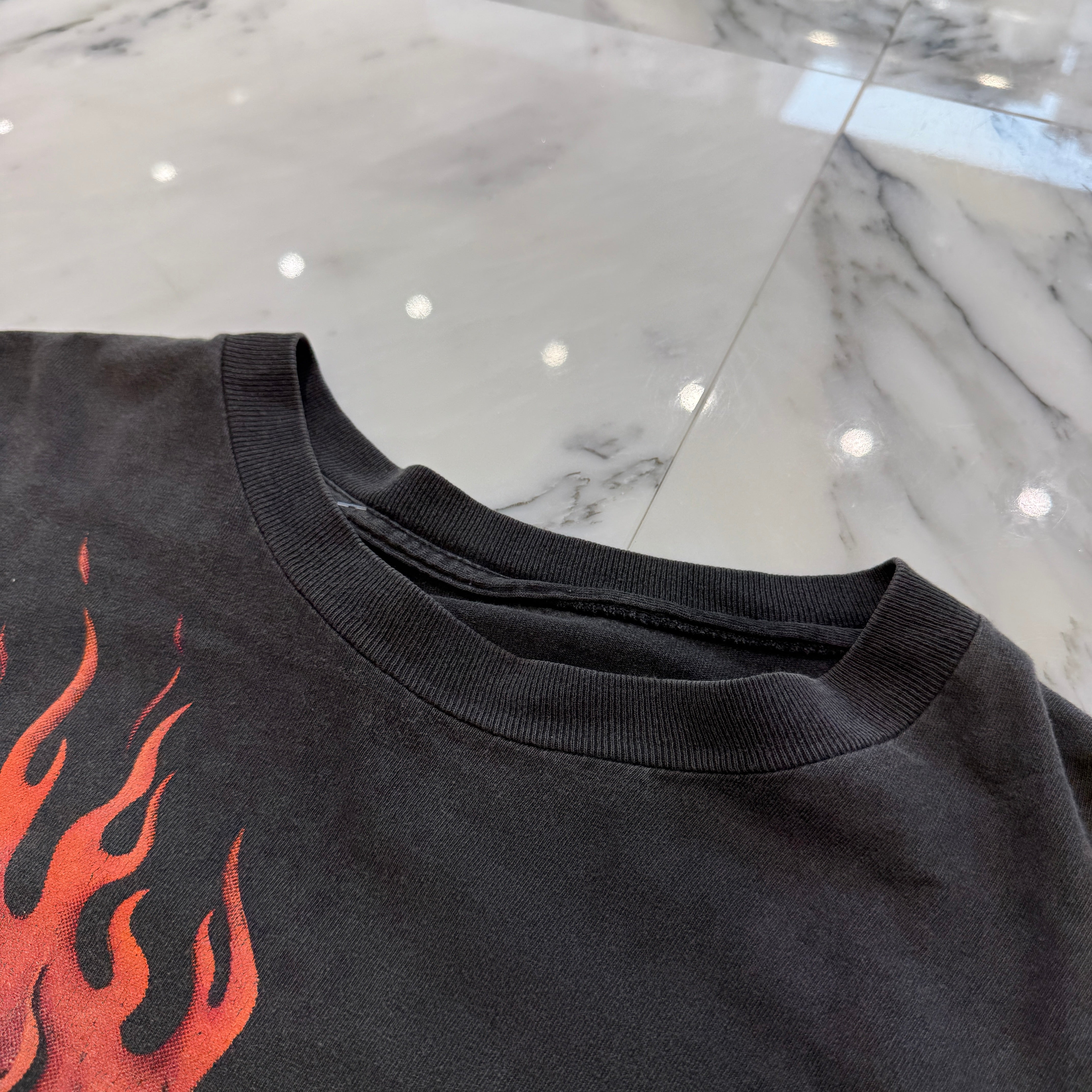 Vintage 90's Harley-Davidson UNTAMED "Tiger Flame" L/S Tee 90's ハーレー・ダビットソン アンテイムド "タイガーフレイム" ロングスリーブTシャツ