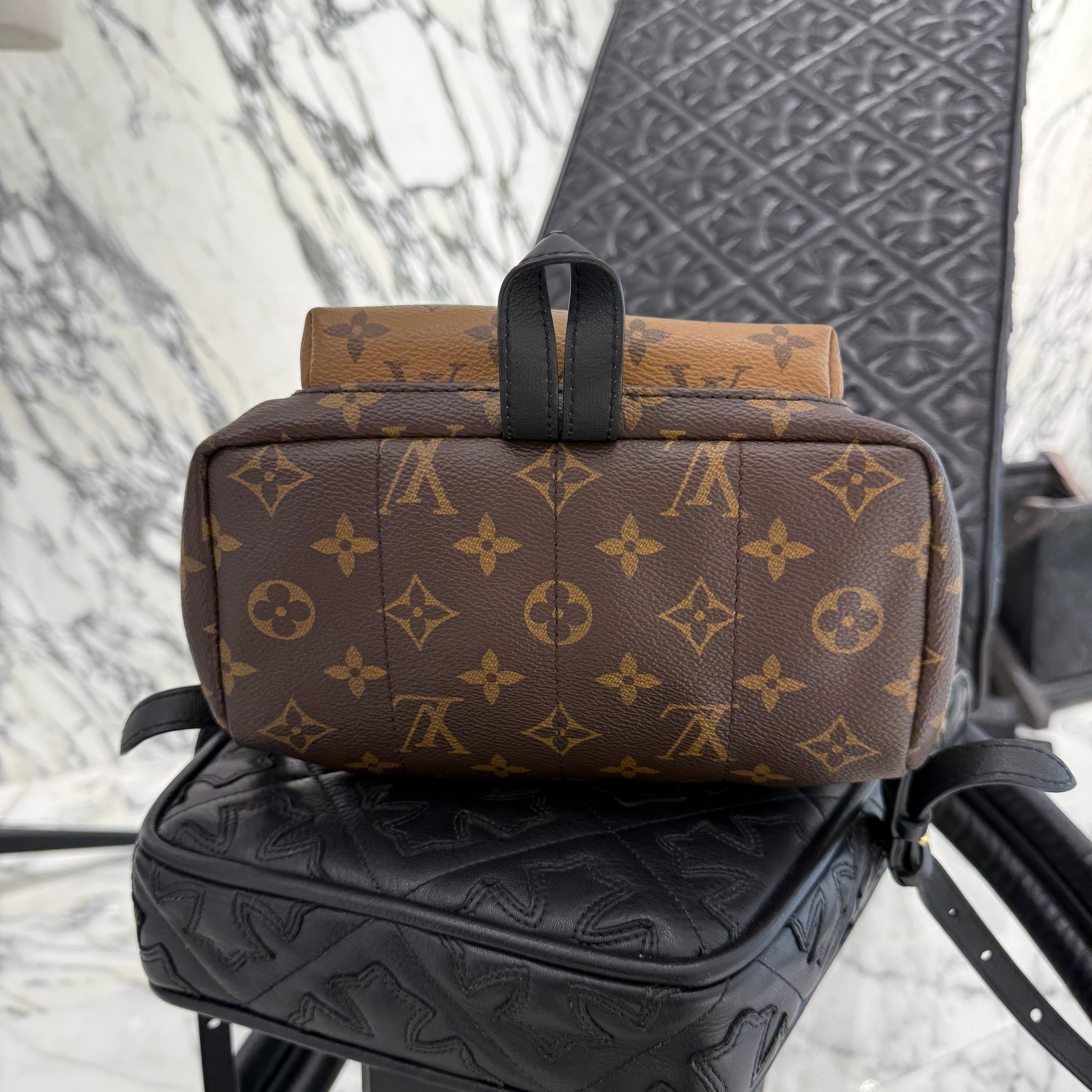 LOUIS VUITTON Monogram Reverse Palm Springs Backpack PM M44870 ルイヴィトン モノグラムリバース パームスプリングス バックパック PM